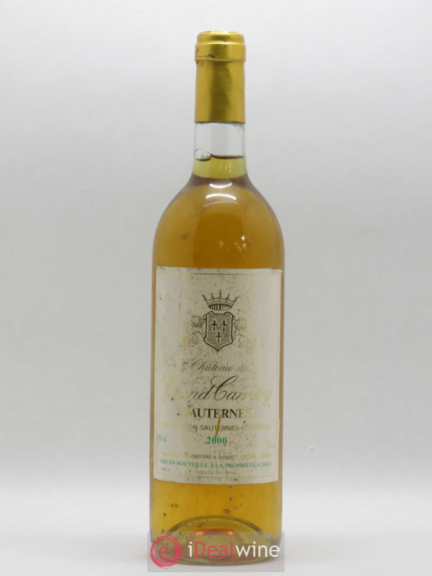 Sauternes Château du Grand Carretey 2000 - Posten von 1 Flasche - 0