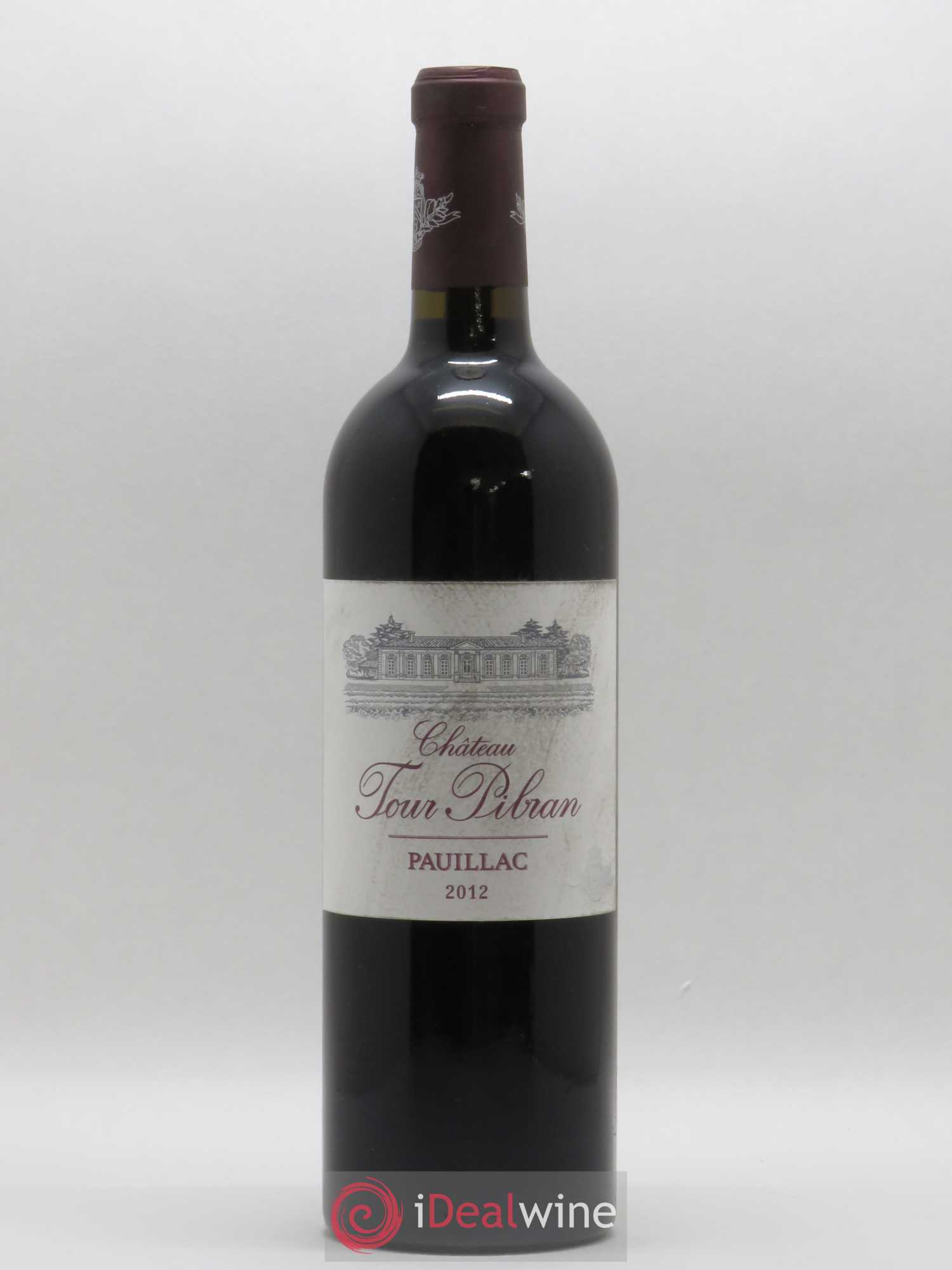 Château Tour Pibran Cru Bourgeois 2012 - Lot de 1 bouteille - 0