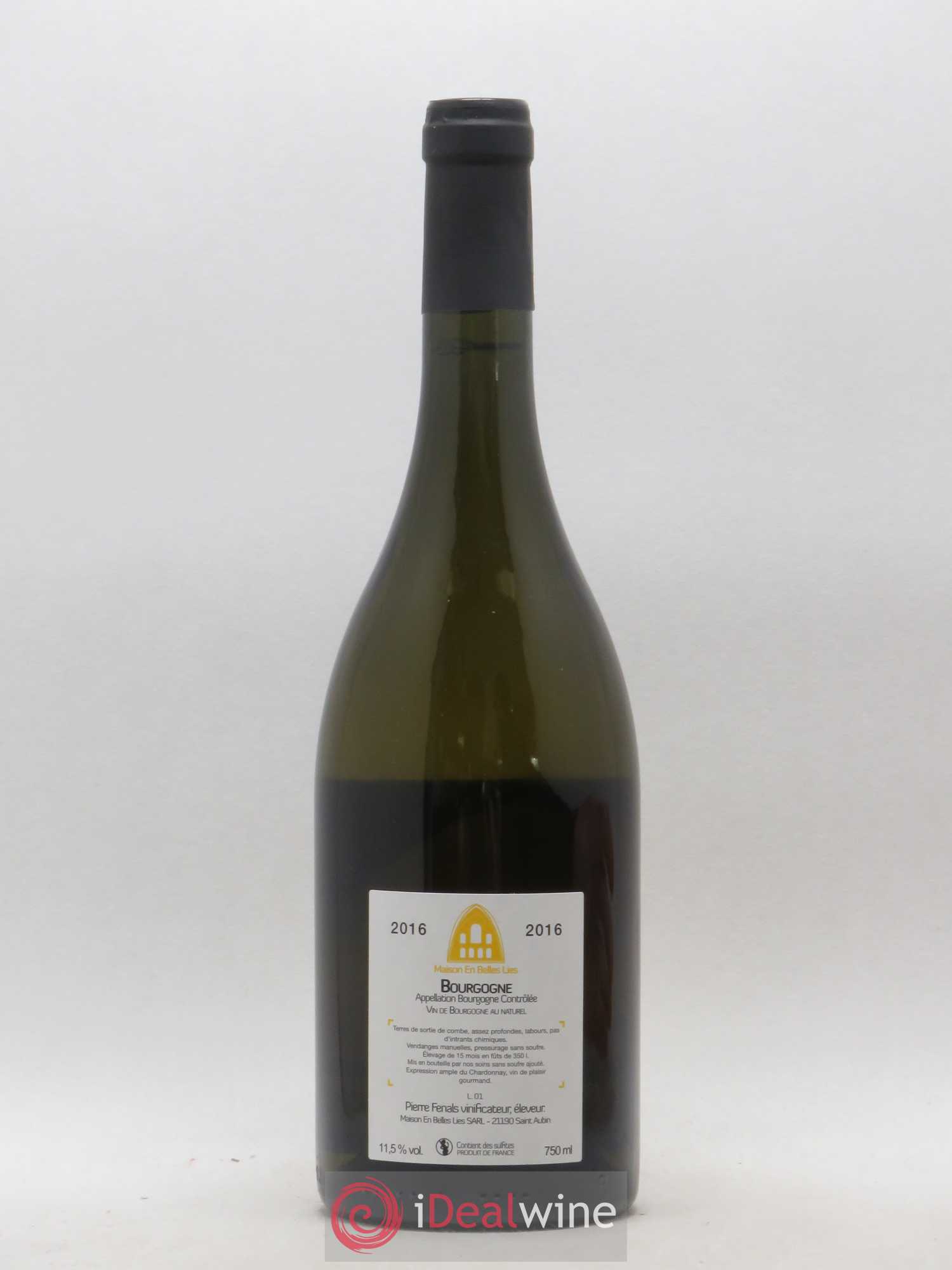 Bourgogne Maison En Belles Lies  (sans prix de réserve) 2016 - Lot de 1 bouteille - 1