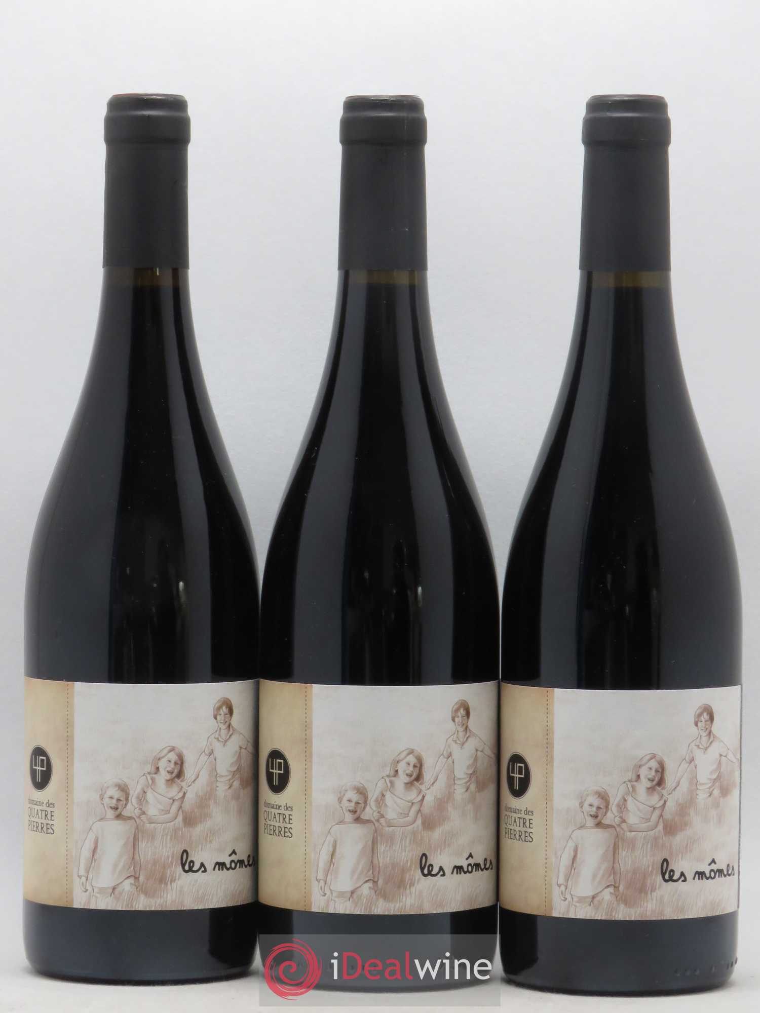 Cabardès Domaine des Quatre Pierres Les Momes (sans prix de réserve) 2017 - Lot de 3 bouteilles - 0