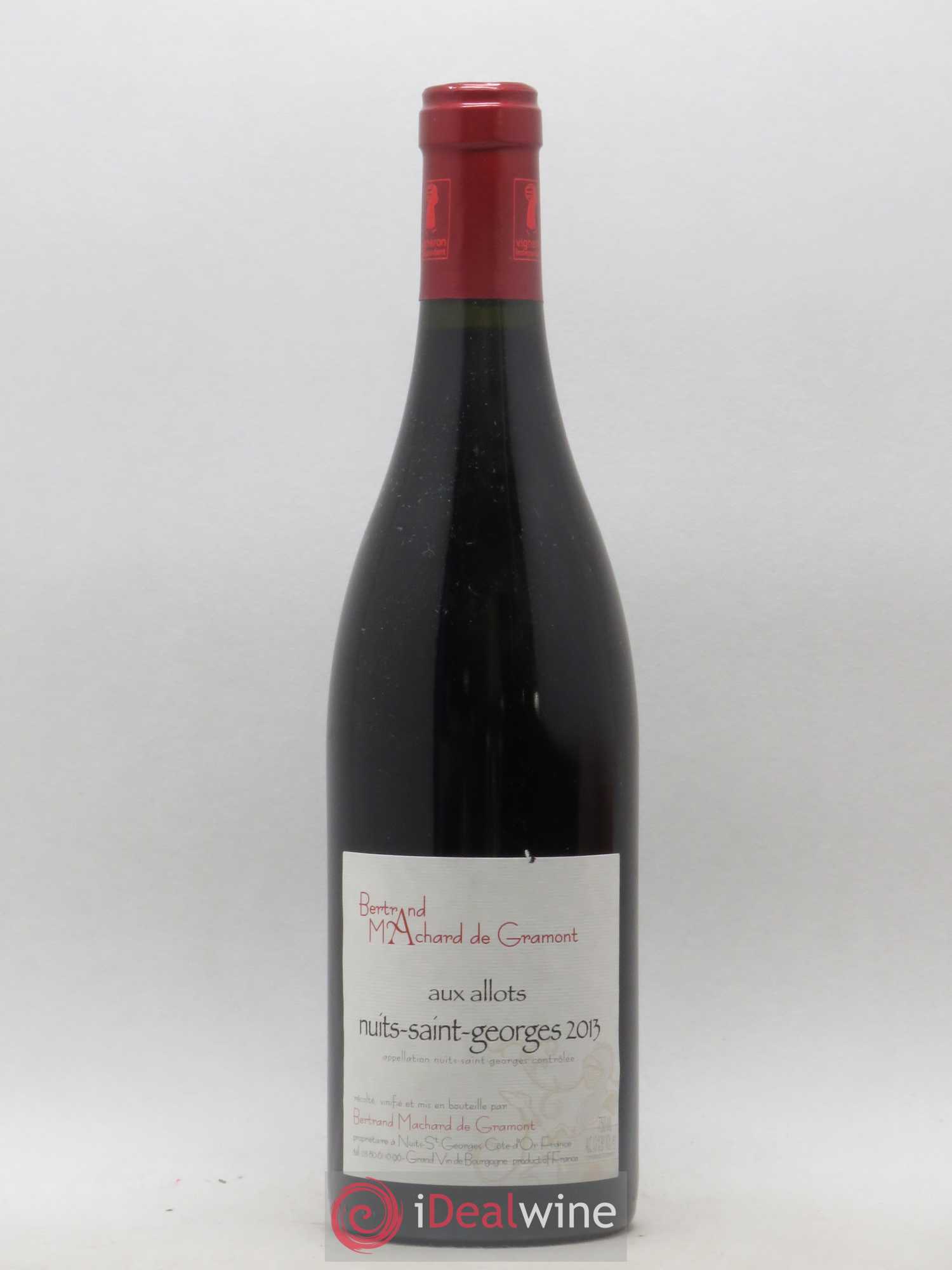Nuits-Saint-Georges Aux Allots Bertrand Machard de Gramont (sans prix de réserve) 2013 - Posten von 1 Flasche - 0