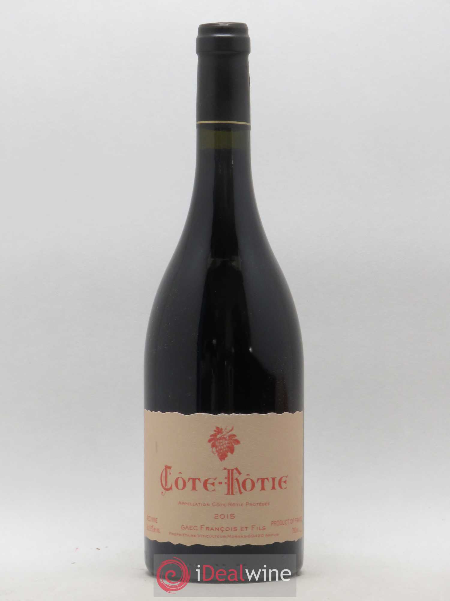 Côte-Rôtie GAEC François Et Fils (sans prix de réserve) 2015 - Posten von 1 Flasche - 0
