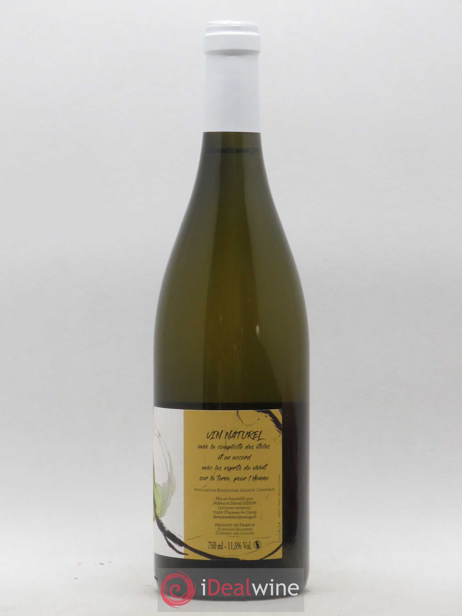 Bourgogne Aligoté Didon (Domaine)  (sans prix de réserve) 2018 - Lot de 1 bouteille - 1