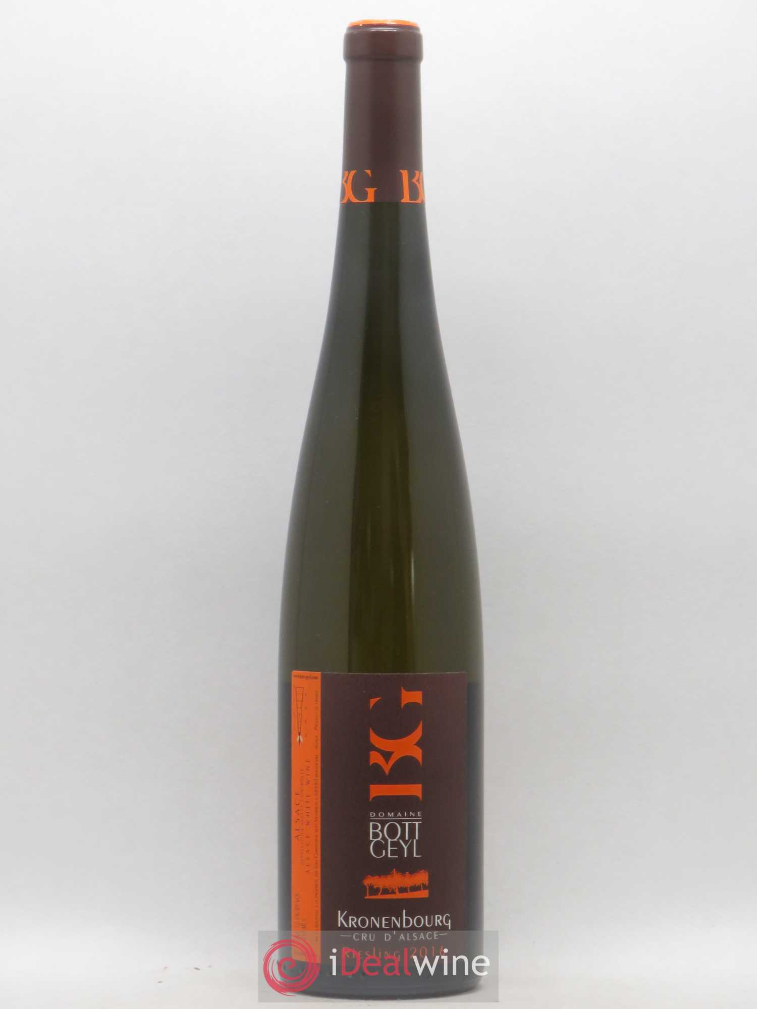 Alsace Riesling Kronenbourg Bott-Geyl (Domaine) (sans prix de réserve) 2016 - Lot de 1 bouteille - 0