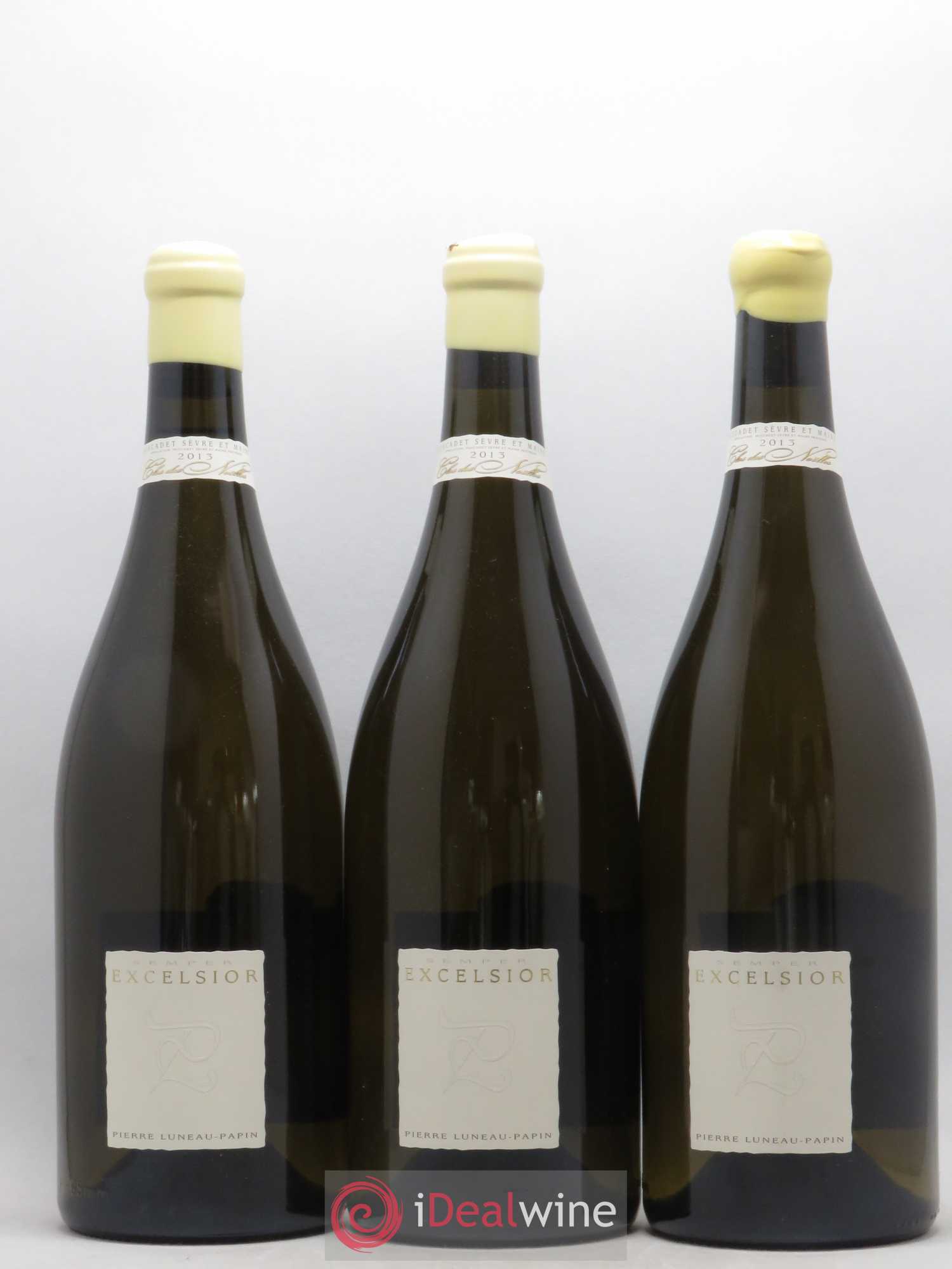 Muscadet-Sèvre-et-Maine Excelior Samper Pierre Luneau Papin Clos des Noël (sans prix de réserve) 2013 - Posten von 3 Magnum - 0