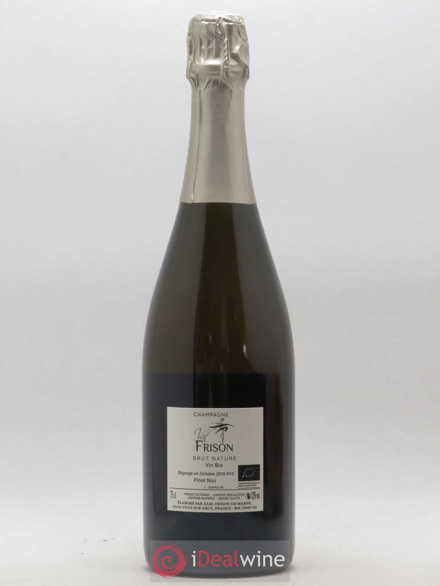 Champagne Goustan Val Frisson Brut Nature (sans prix de réserve) - Posten von 1 Flasche - 1