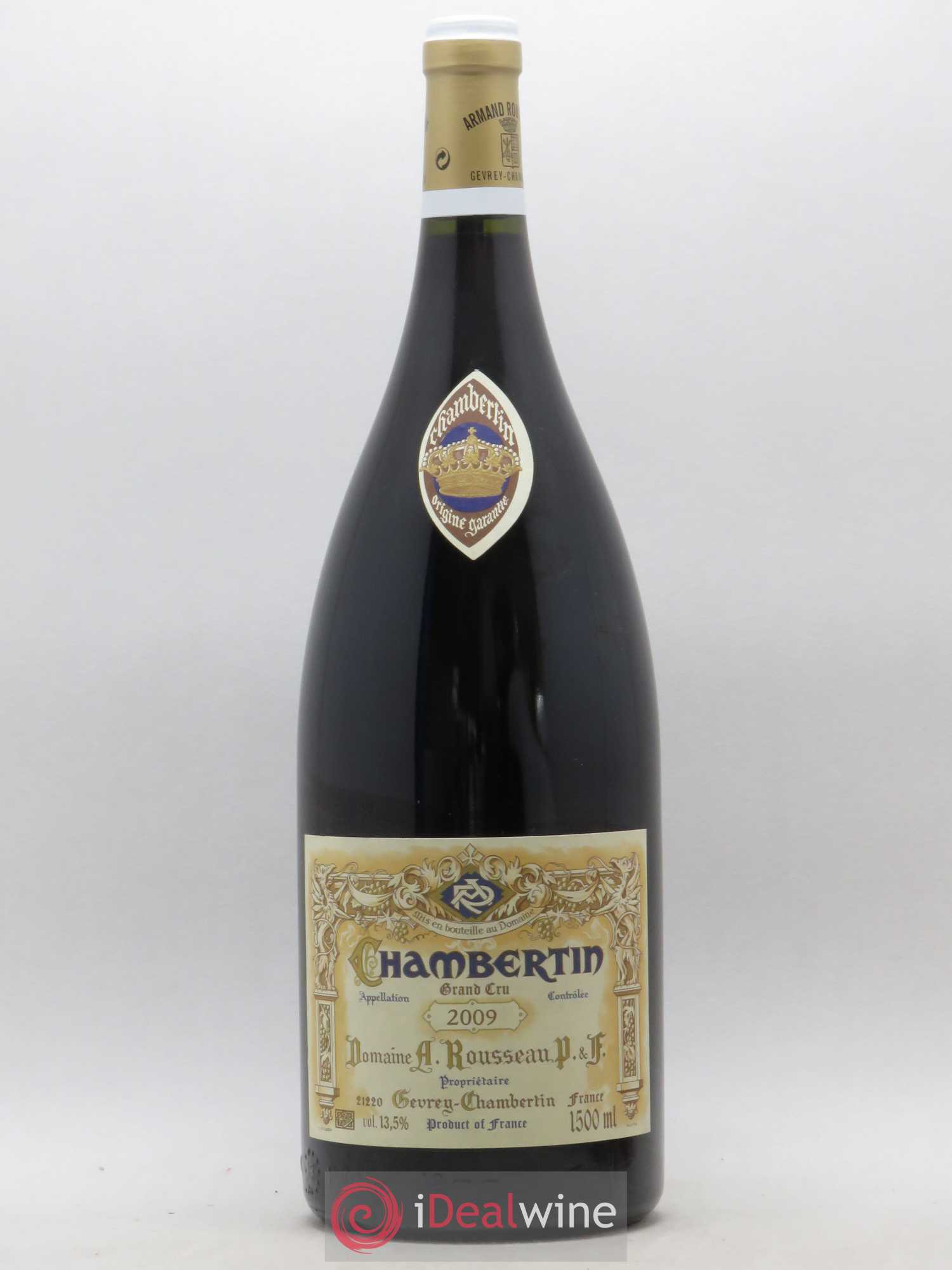 Chambertin Grand Cru Armand Rousseau (Domaine) (sans prix de réserve) 2009 - Lot de 1 magnum - 0