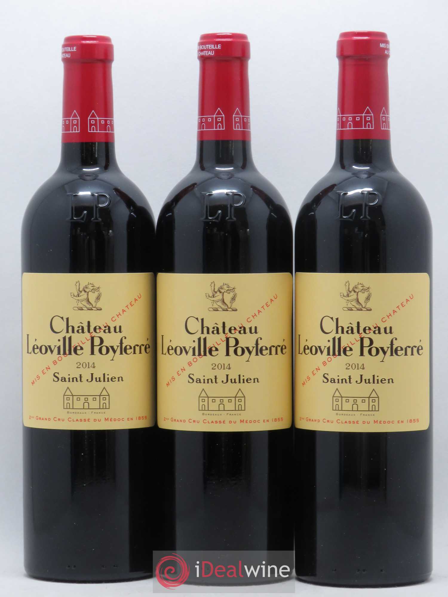 Château Léoville Poyferré 2ème Grand Cru Classé (sans prix de réserve) 2014 - Lot de 12 bouteilles - 1