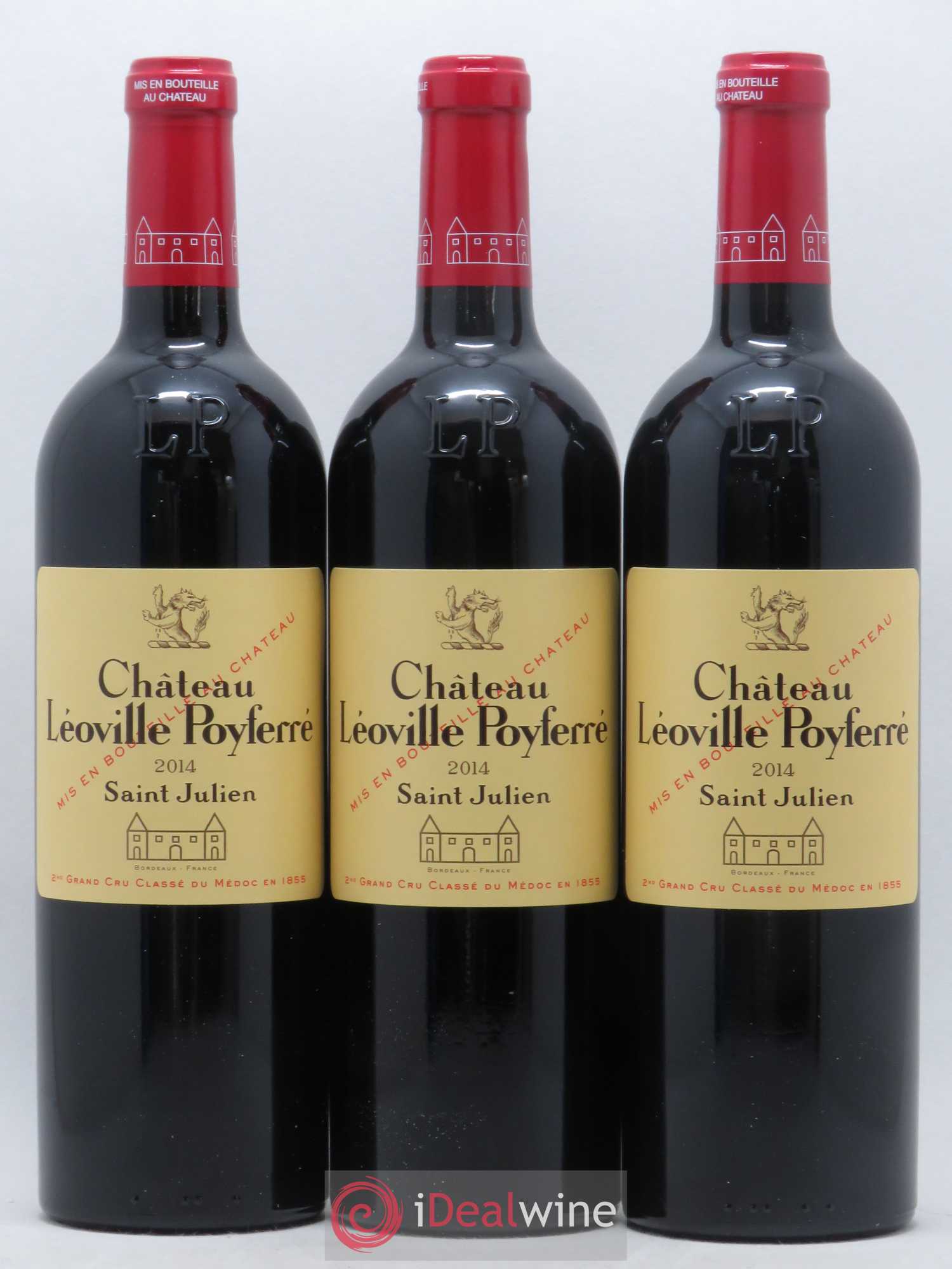 Château Léoville Poyferré 2ème Grand Cru Classé (sans prix de réserve) 2014 - Lot de 12 bouteilles - 3