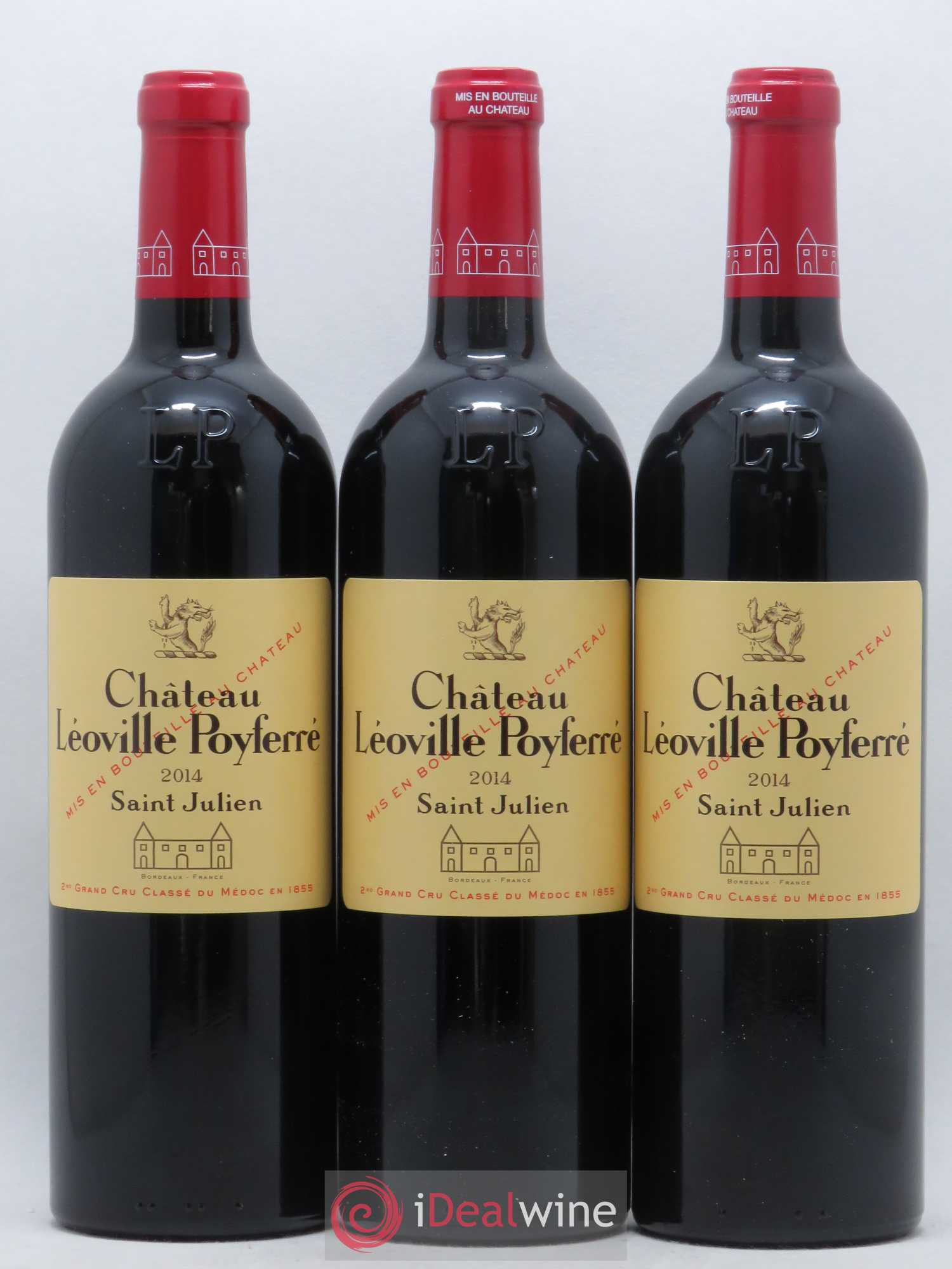 Château Léoville Poyferré 2ème Grand Cru Classé (sans prix de réserve) 2014 - Lot de 12 bouteilles - 4