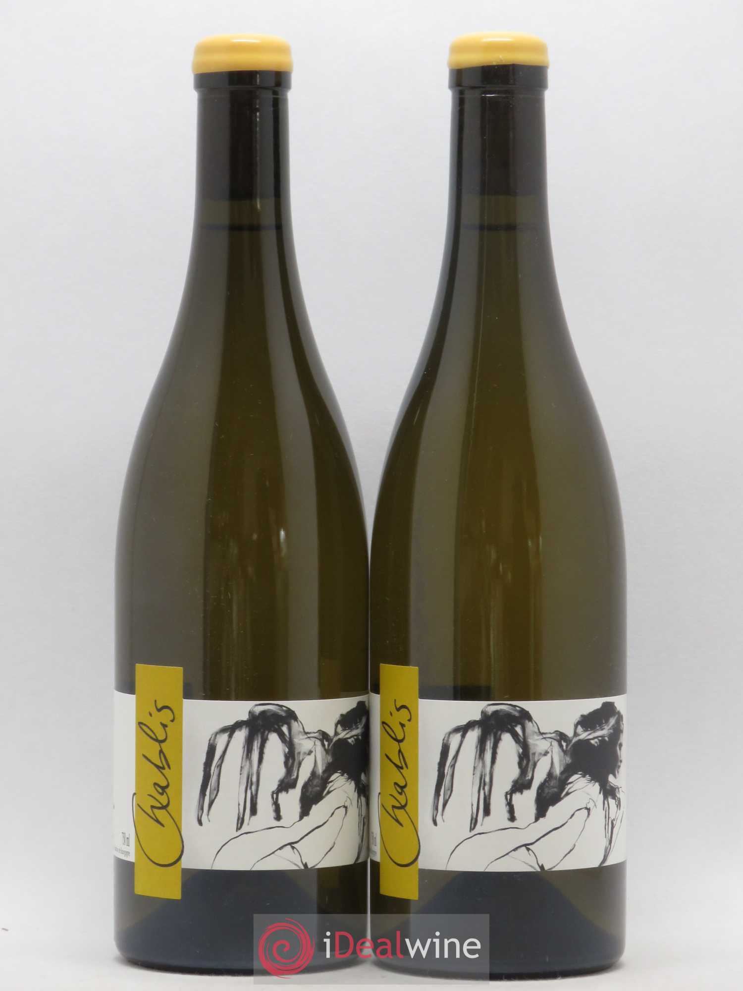Chablis Vent d'Ange Pattes Loup (Domaine) (sans prix de réserve) 2019 - Lot de 2 bouteilles - 0