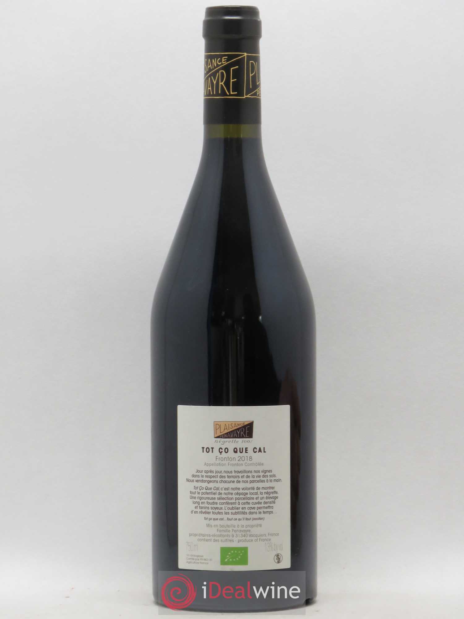 Sud-Ouest Fronton Plaisance Penavayre Tot ço que cal (sans prix de réserve) 2018 - Posten von 1 Flasche - 1