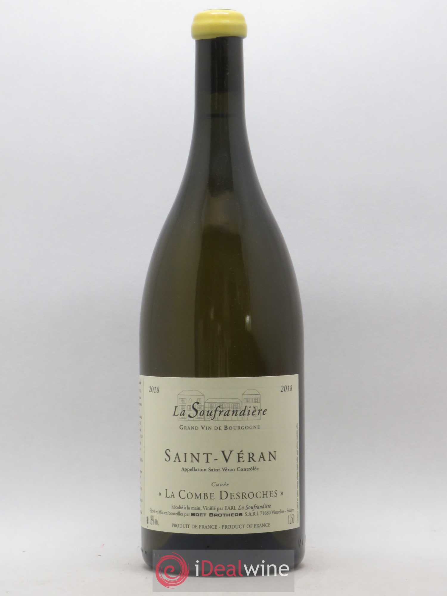 Saint-Véran La Combe Descroches La Soufrandière - Bret Brothers (sans prix de réserve) 2018 - Posten von 1 Magnum - 0