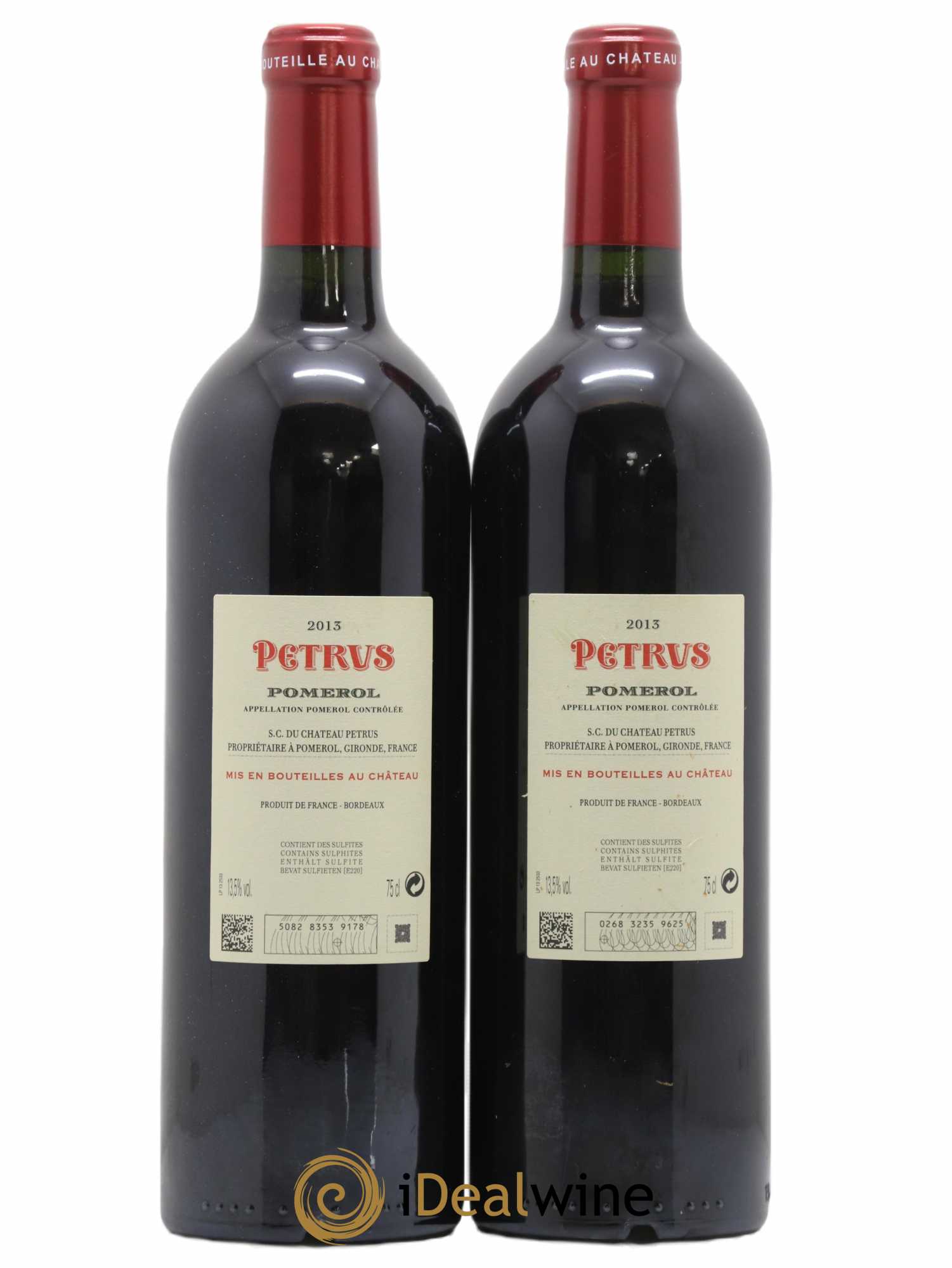 Petrus (sans prix de réserve) 2013 - Lot de 2 bouteilles - 1