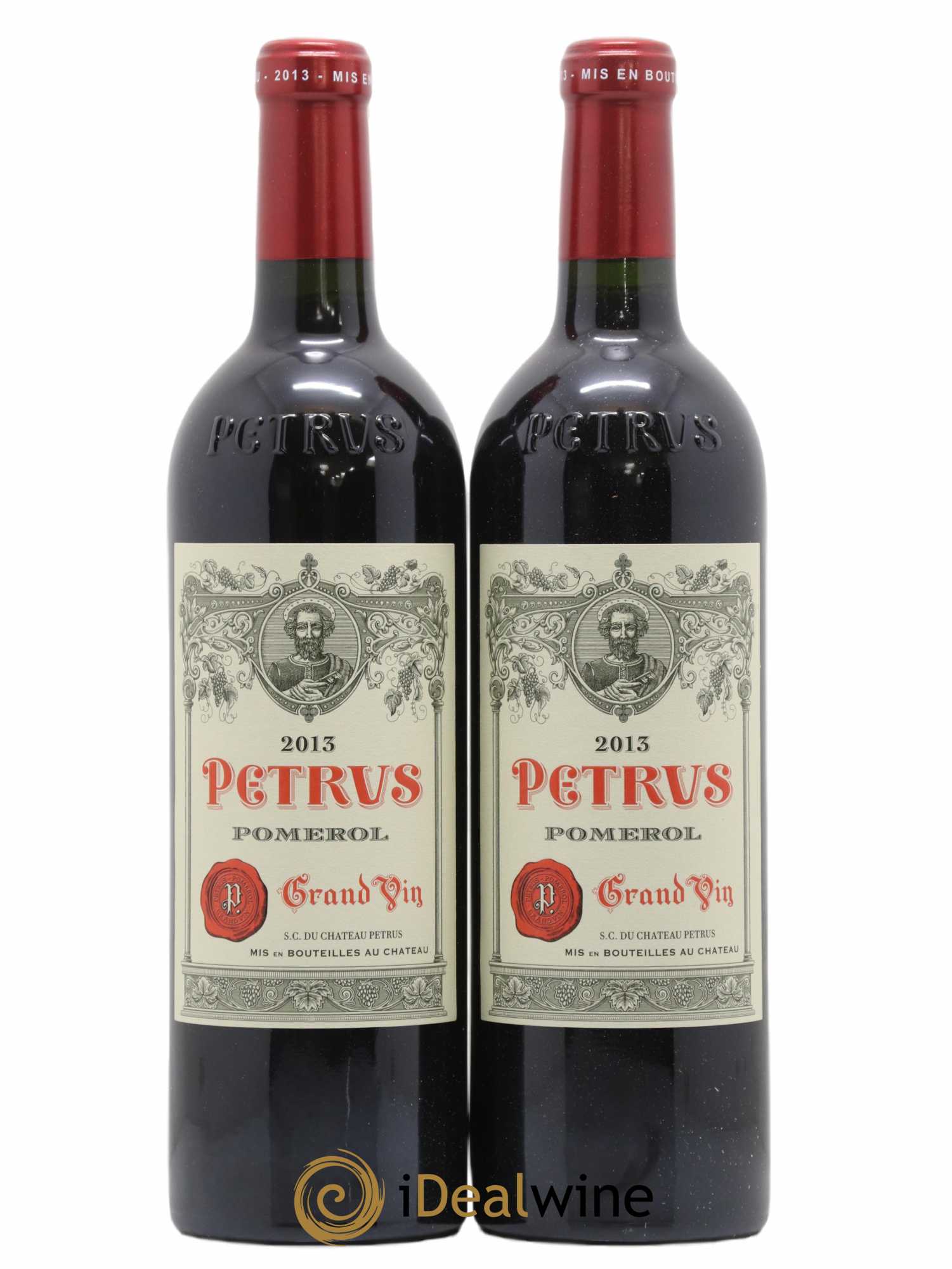 Petrus (sans prix de réserve) 2013 - Lot de 2 bouteilles - 0