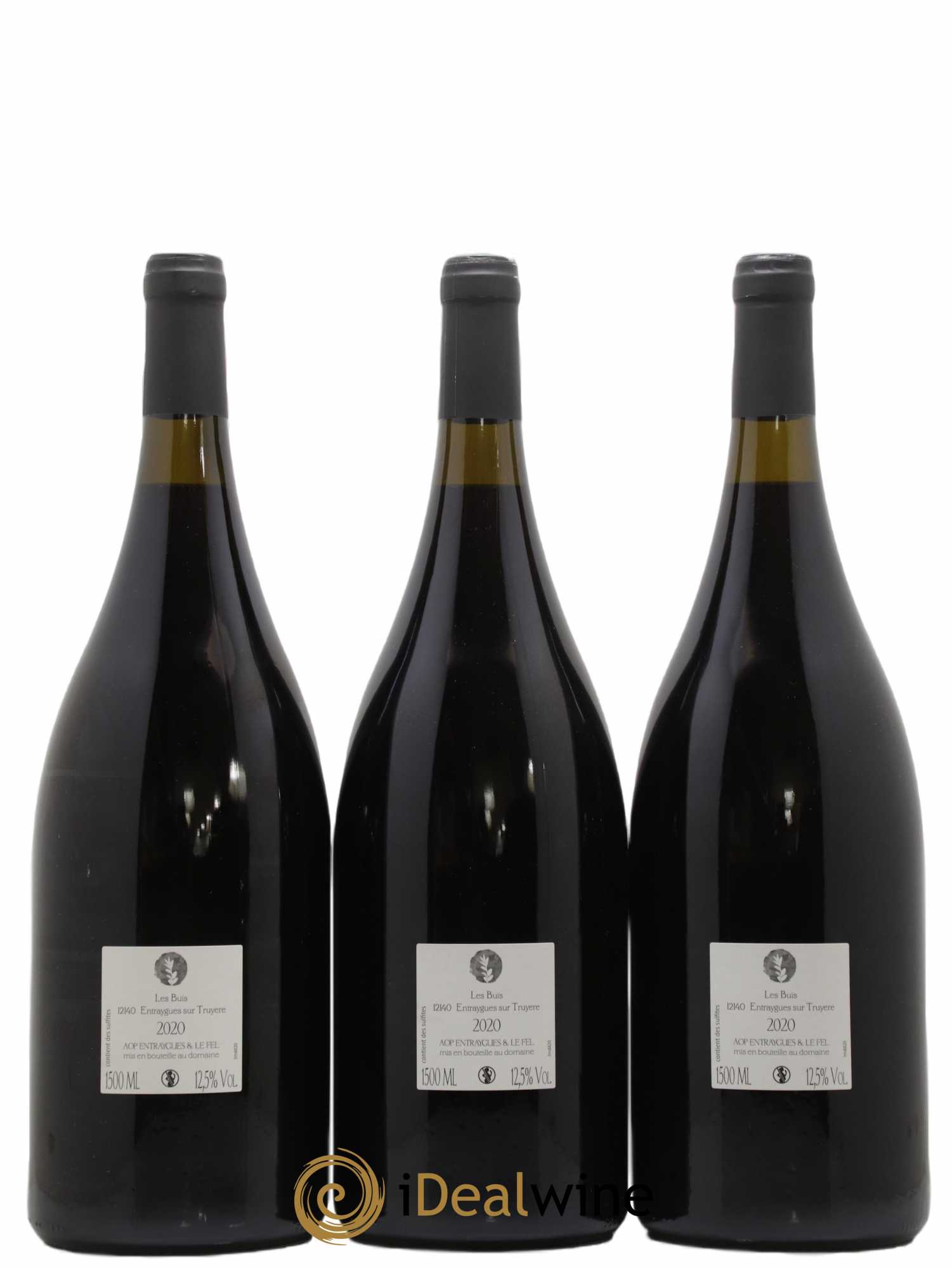 Divers AOP Entraygues-Le Fel Marin d'Eau Douce Pauline Broca Domaine Les Buis (no reserve) 2020 - Lot of 3 magnums - 1