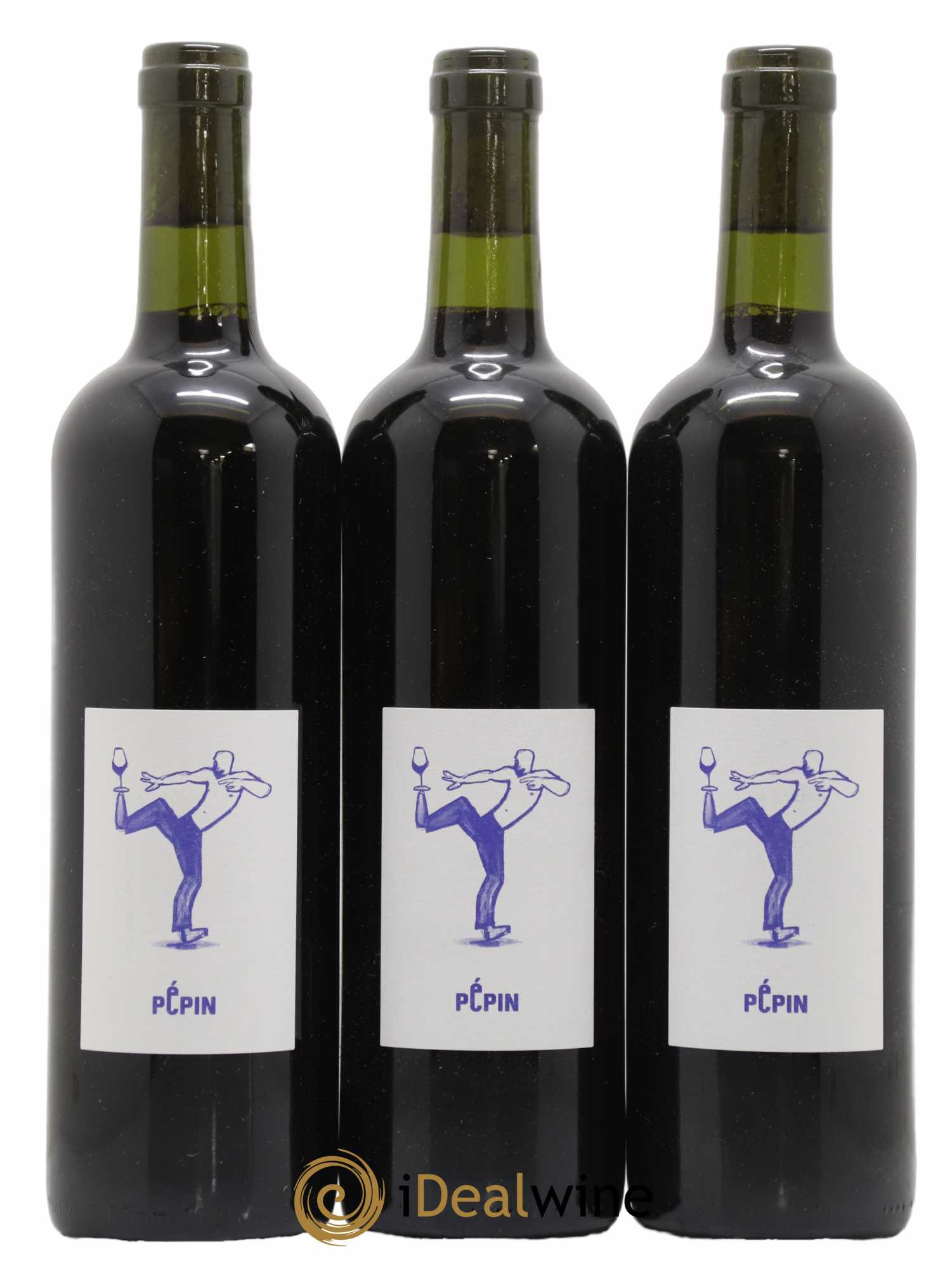 Vin de France Pépin rouge Pépin(no reserve) - Lot of 6 bottles - 3