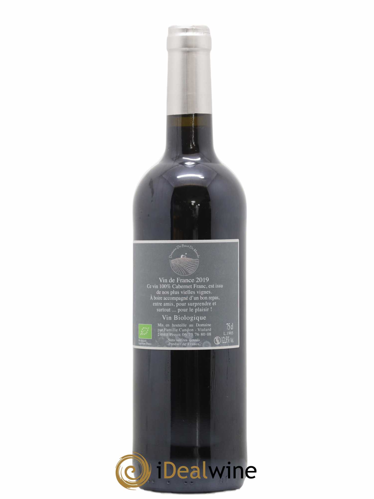 Vin de France Vino Vero Domaine du bout du monde (sans prix de réserve) 2019 - Lot de 1 bouteille - 1