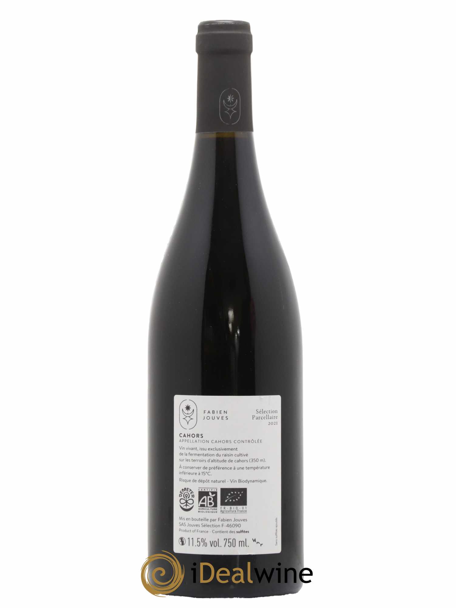 Cahors Mas Del Périé La Roque Fabien Jouves (sans prix de réserve) 2021 - Lot de 1 bouteille - 1