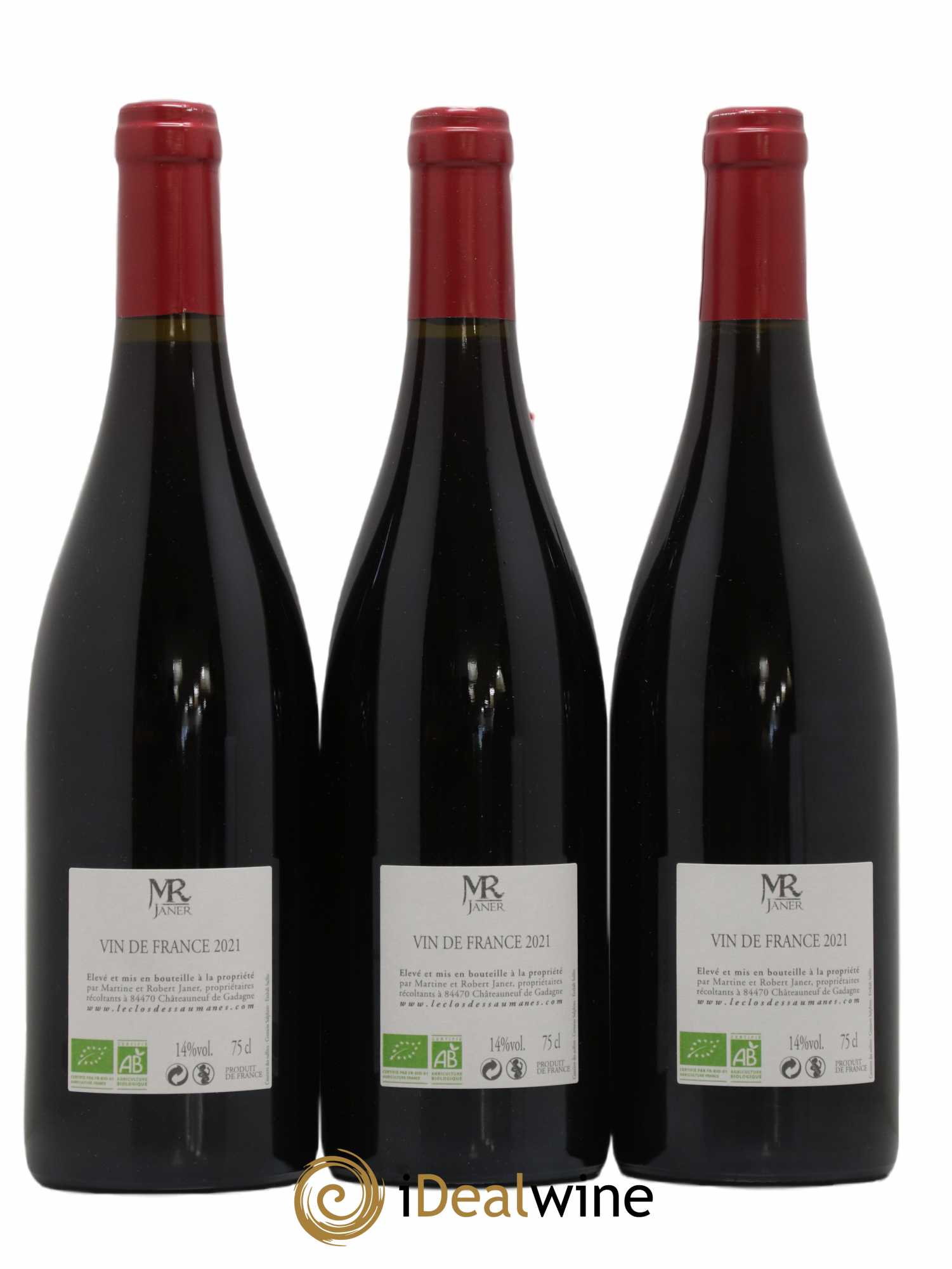 Vin de France Les Sarments d'Hippocrate Le clos des Saumanes (sans prix de réserve) 2021 - Lot de 12 bouteilles - 8