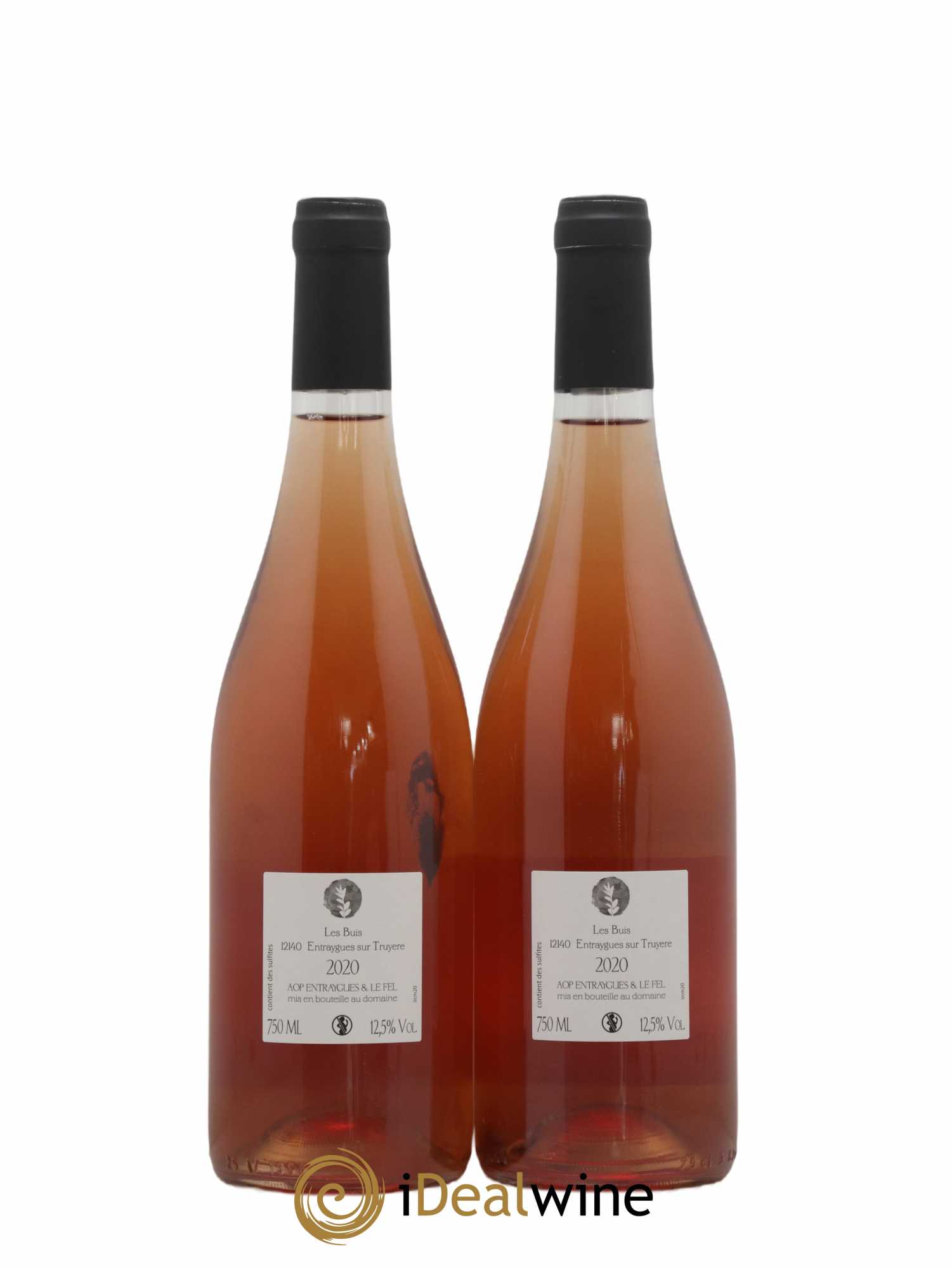 Divers AOP Entraygues et Le Fel Chauffe Marcel Pauline Broca Domaine Les Buis (no reserve) 2020 - Lot of 2 bottles - 1
