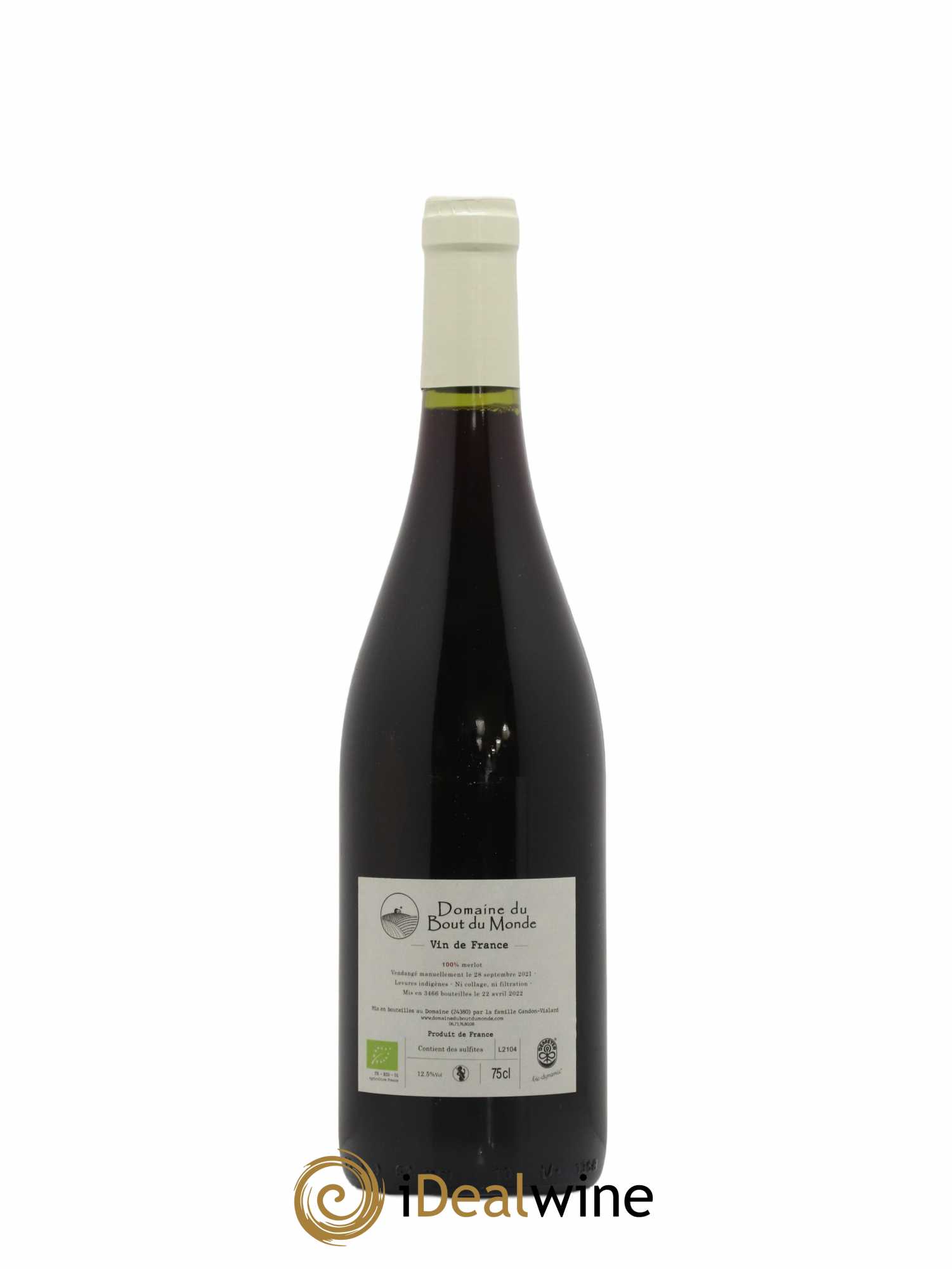 Vin de France Le chien volant Domaine du Bout du monde (no reserve) 2021 - Lot of 1 bottle - 1