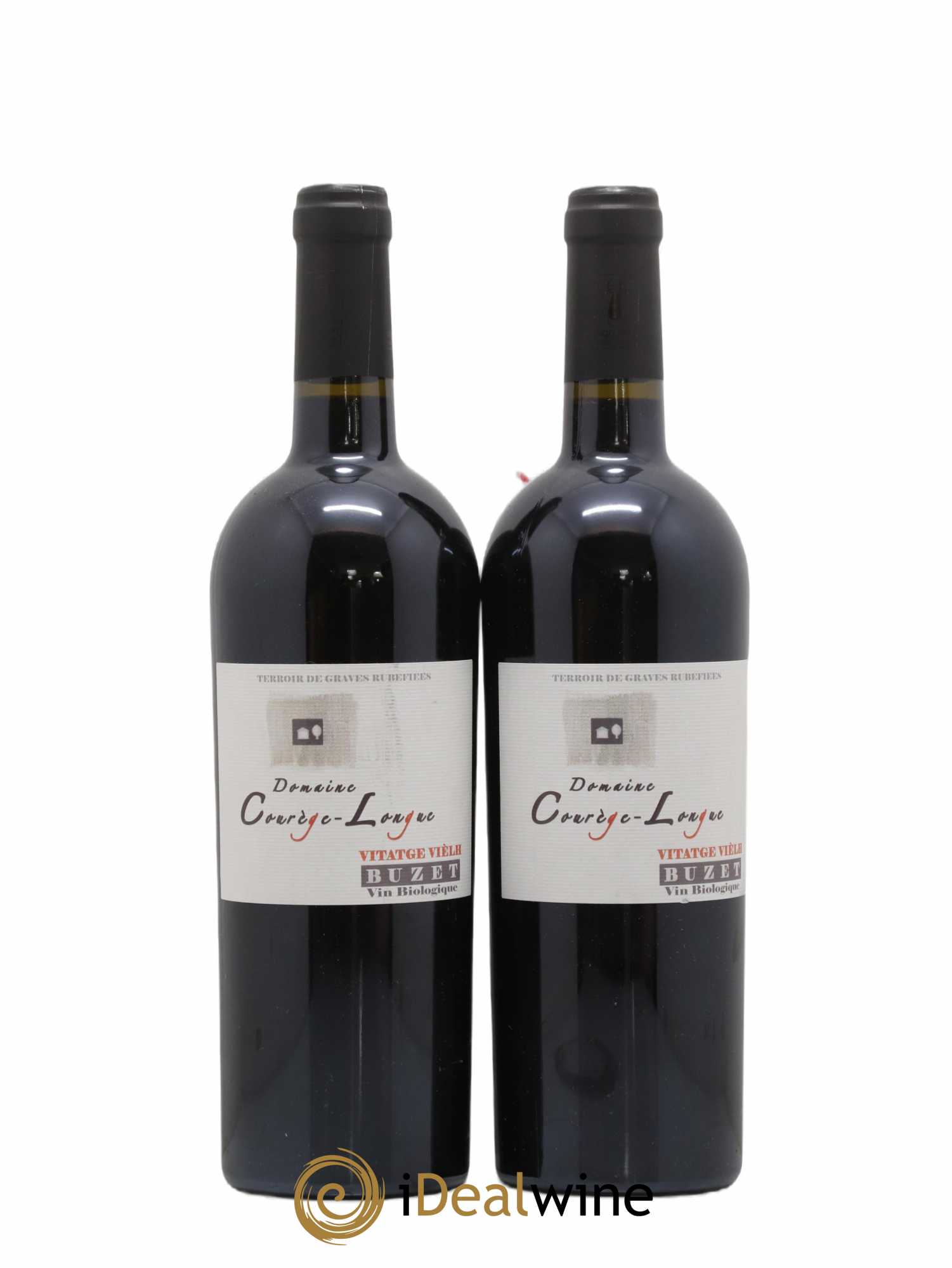Buzet Vitatge Viehl Courege-Longue Vieilles Vignes (sans prix de réserve) 2015 - Lot de 2 bouteilles - 0