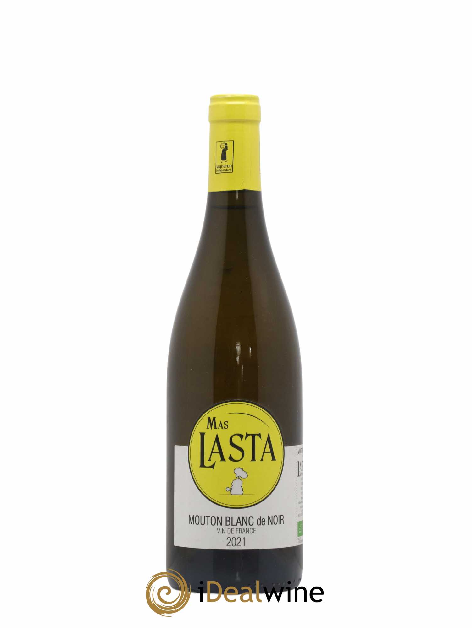 Vin de France Mouton blanc de noir Mas Lasta (sans prix de réserve) 2021 - Lot de 1 bouteille - 0