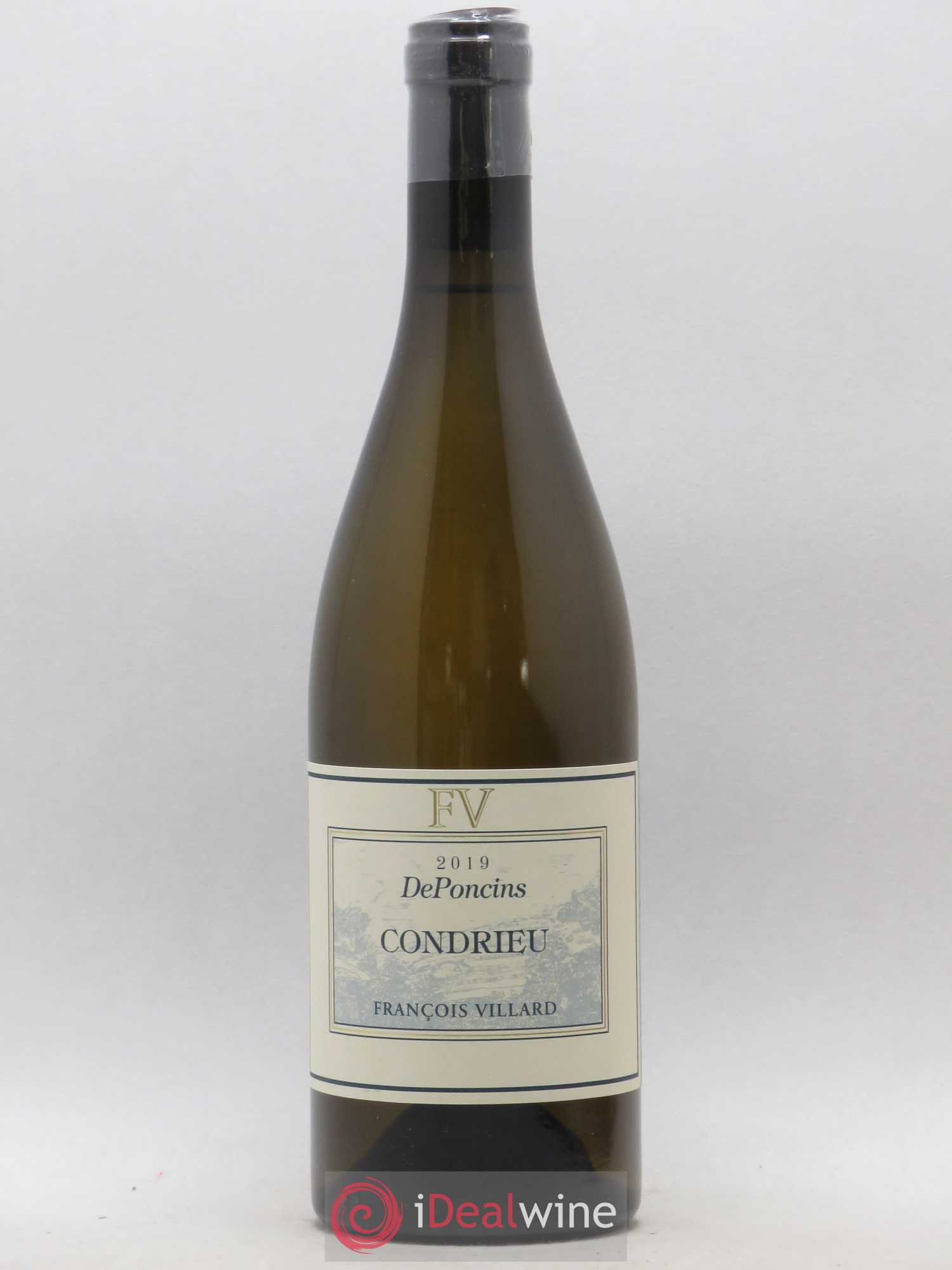Condrieu Deponcins François Villard (senza prezzo di riserva) 2019 - Lotto di 1 bottiglia - 0