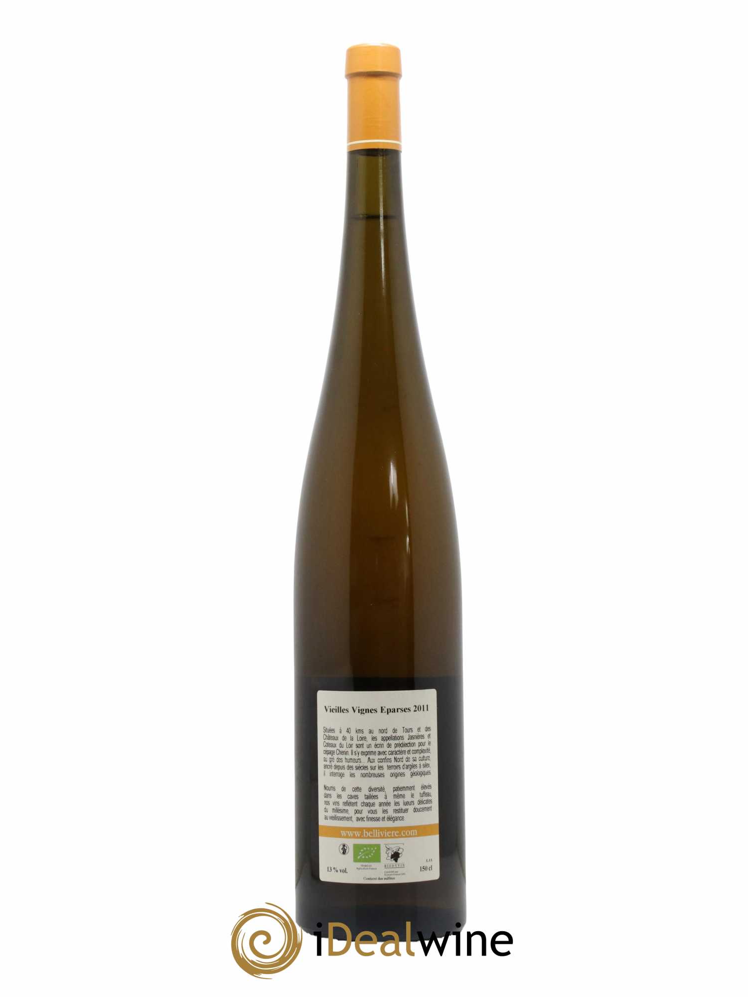Coteaux du Loir Vieilles Vignes Eparses Domaine de Bellivière 2011 - Lot de 1 magnum - 1