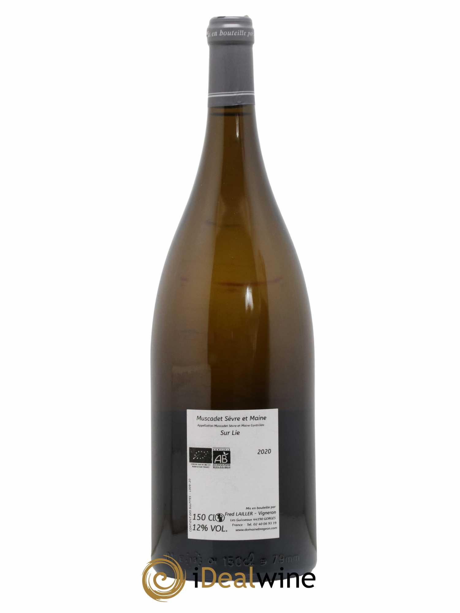 Muscadet Original Domaine Bregeon 2020 - Lot de 1 magnum - 1