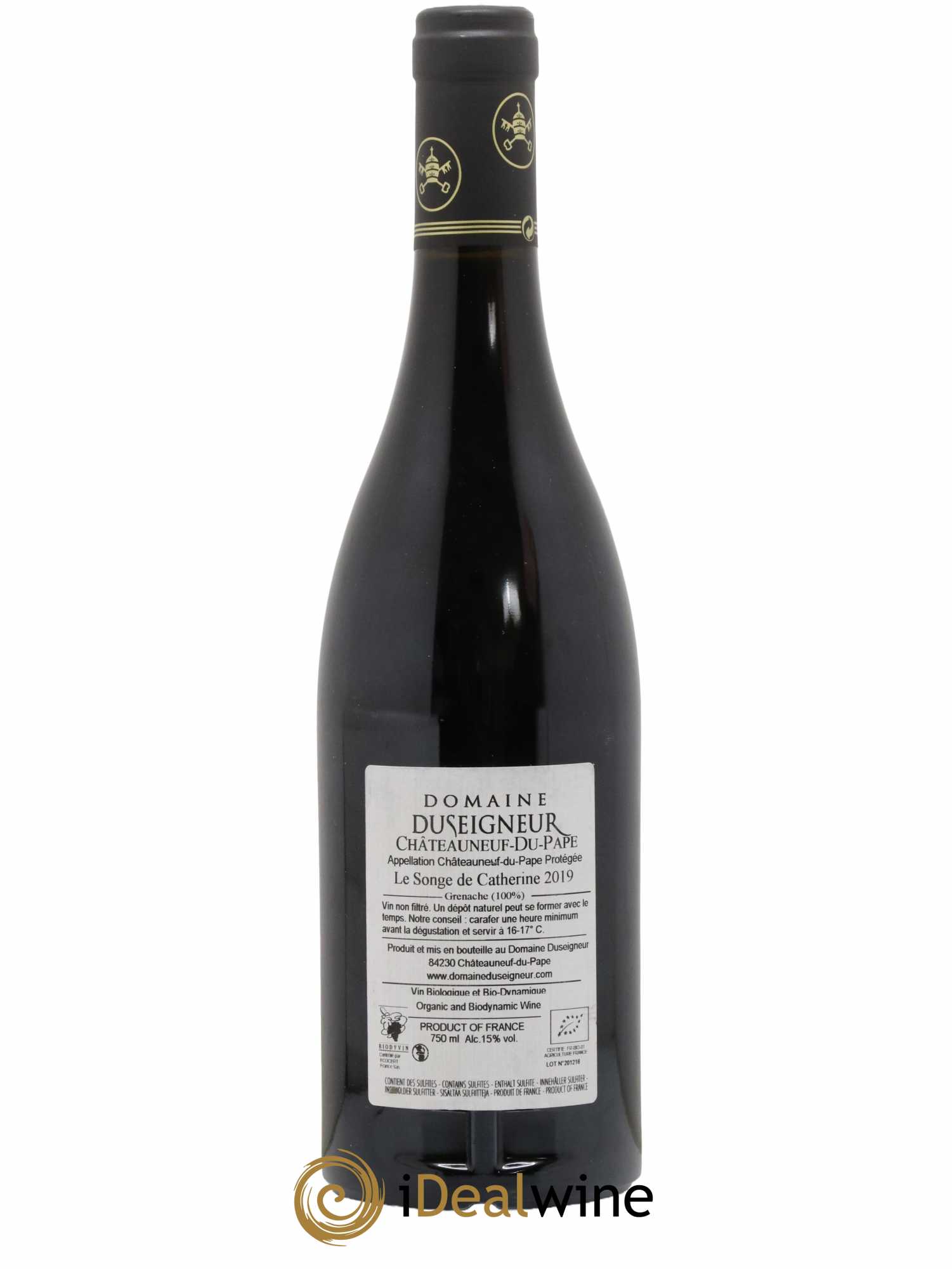 Châteauneuf-du-Pape Le Songe De Catherine Domaine Duseigneur 2019 - Lotto di 1 bottiglia - 1