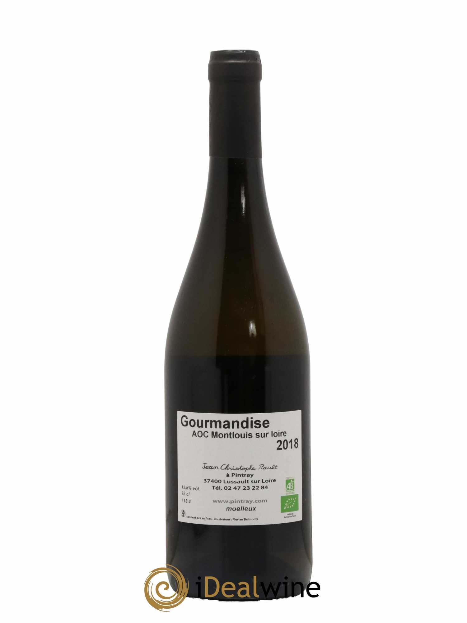 Montlouis-sur-Loire Gourmandise Domaine De Pintray 2018 - Posten von 1 Flasche - 1