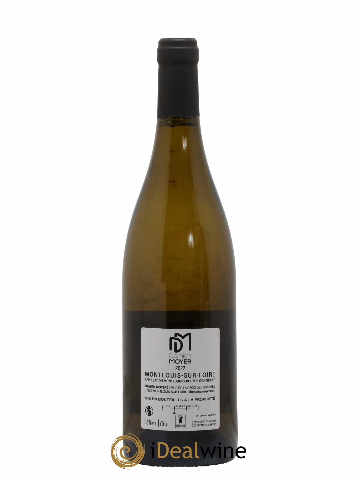 Montlouis-sur-Loire Marianne Damien Moyer 2022 - Lot de 1 bouteille - 1