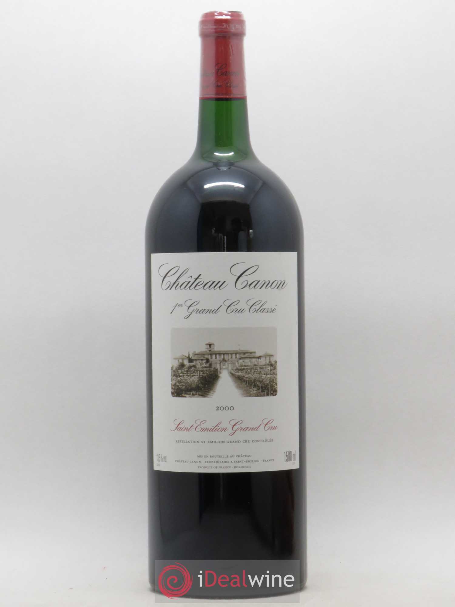 Château Canon 1er Grand Cru Classé B (sans prix de réserve) 2000 - Lot de 1 magnum - 0