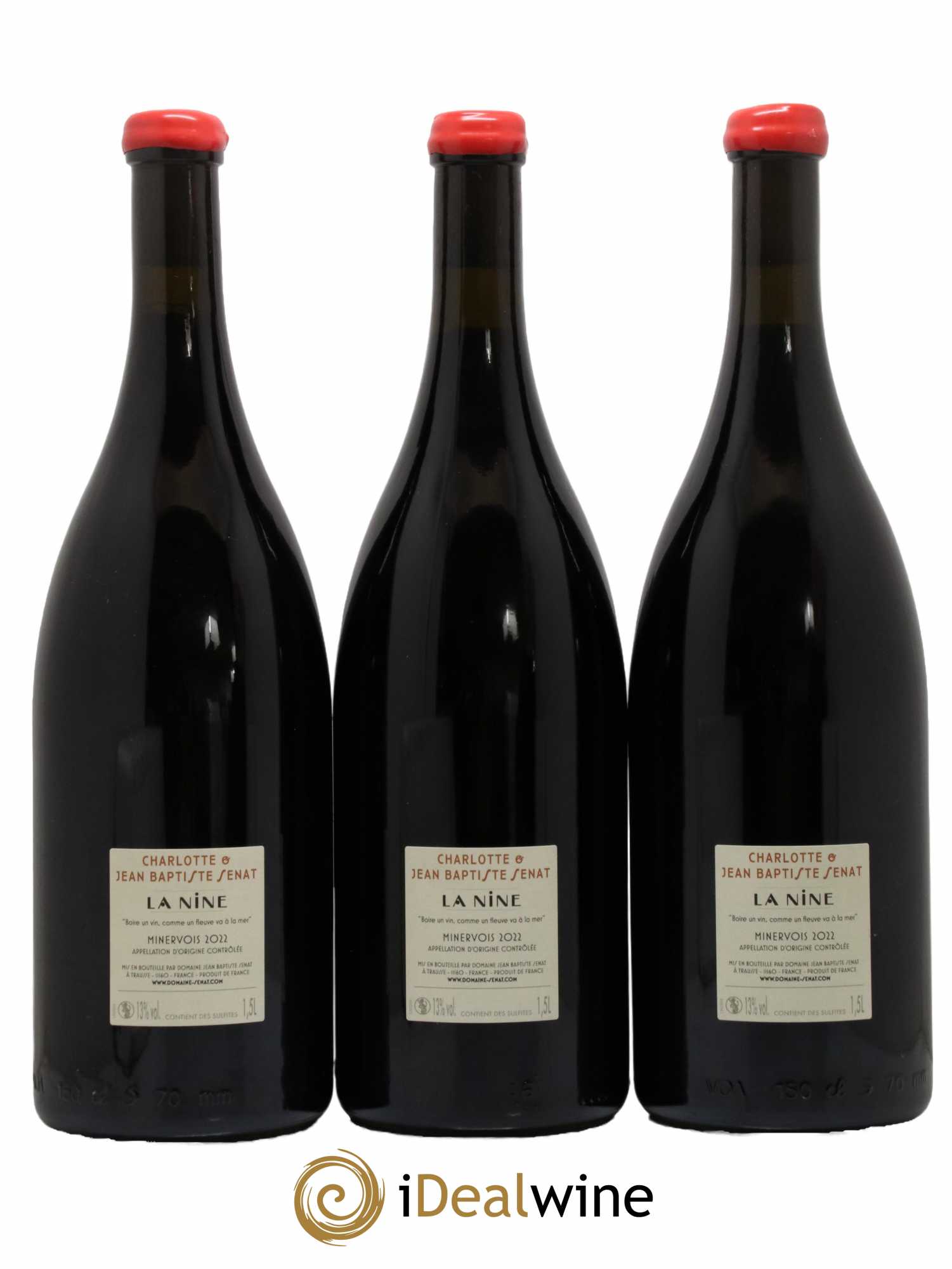 Minervois La Nine Jean-Baptiste Senat 2022 - Lot de 3 magnums - 1