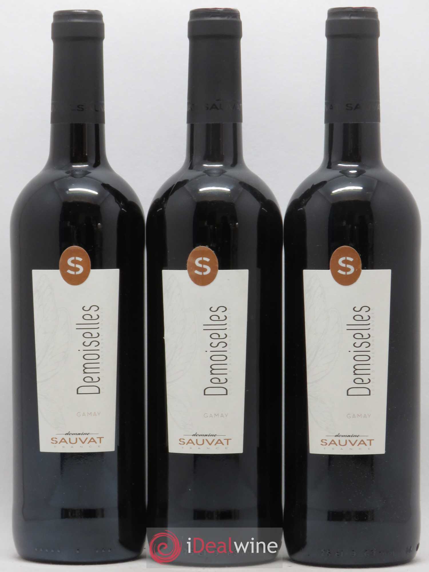 Divers Cotes d'Auvergne Boudes Les Demoiselles Domaine Annie Sauvat (sans prix de réserve)  2018 - Lot de 6 bouteilles - 3