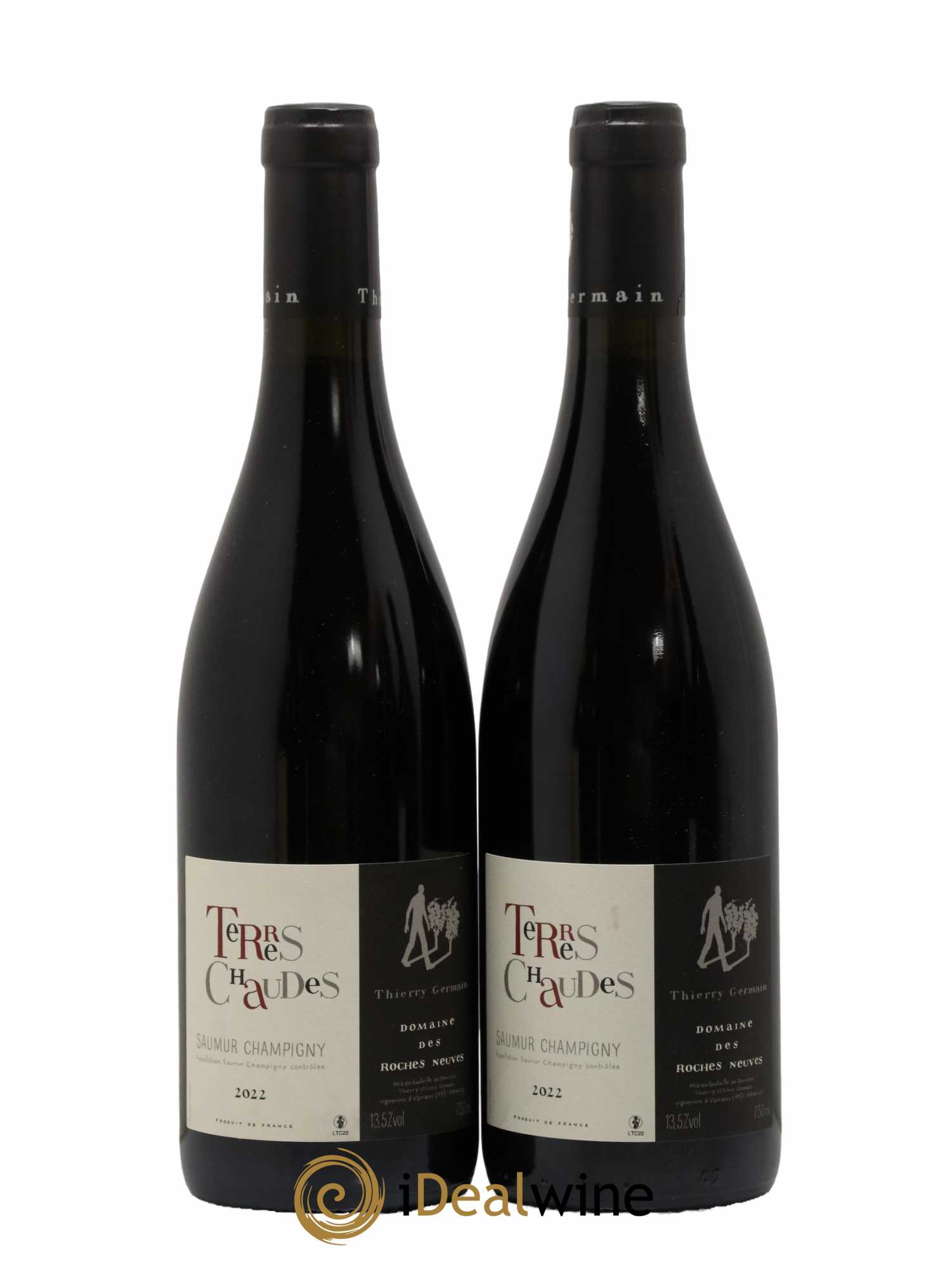 Saumur-Champigny Terres Chaudes Domaine des Roches Neuves - Thierry Germain 2022 - Lot de 2 bouteilles - 0