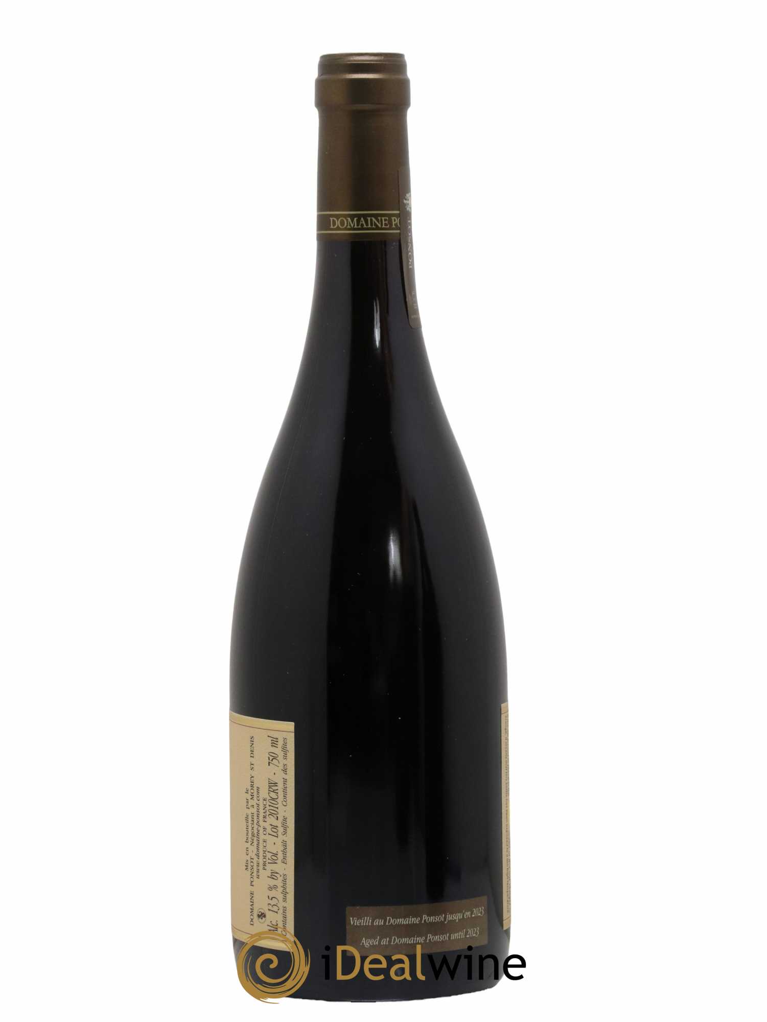 Clos de la Roche Grand Cru Vieilles Vignes Ponsot (Domaine) 2010 - Lot de 1 bouteille - 1