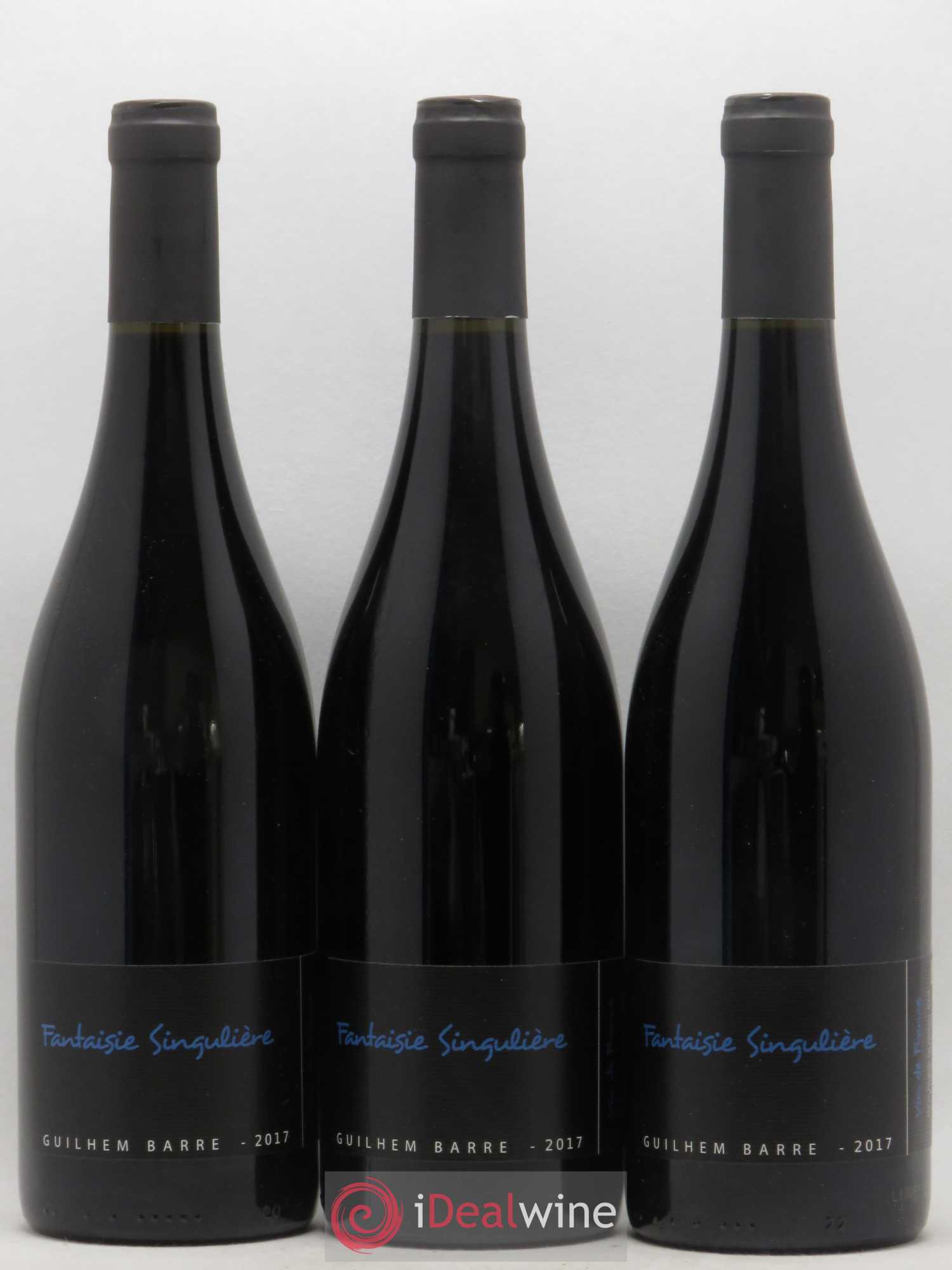 Vin de France Fantaisie Singuliere Guilhem Barre (sans prix de réserve) 2017 - Posten von 3 Flaschen - 0