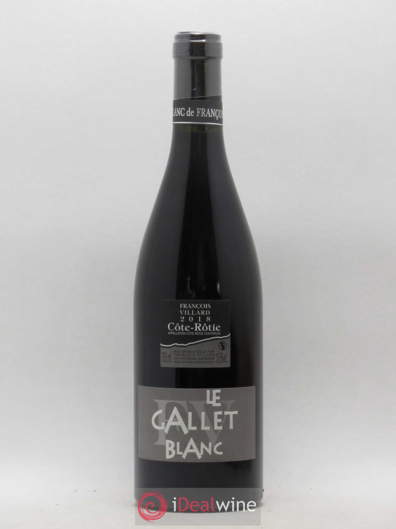 Côte-Rôtie Le Gallet Blanc François Villard (sans prix de réserve) 2018 - Lot de 1 bouteille - 0