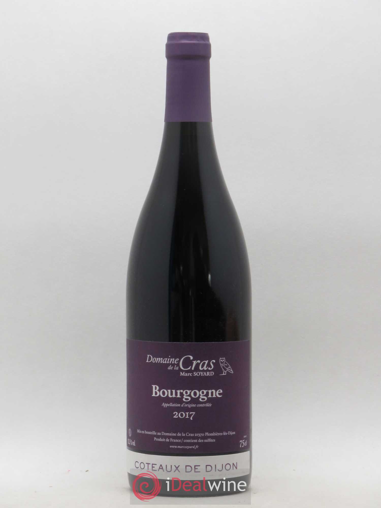 Bourgogne Domaine de la Cras - Marc Soyard (sans prix de réserve) 2017 - Lot de 1 bouteille - 0