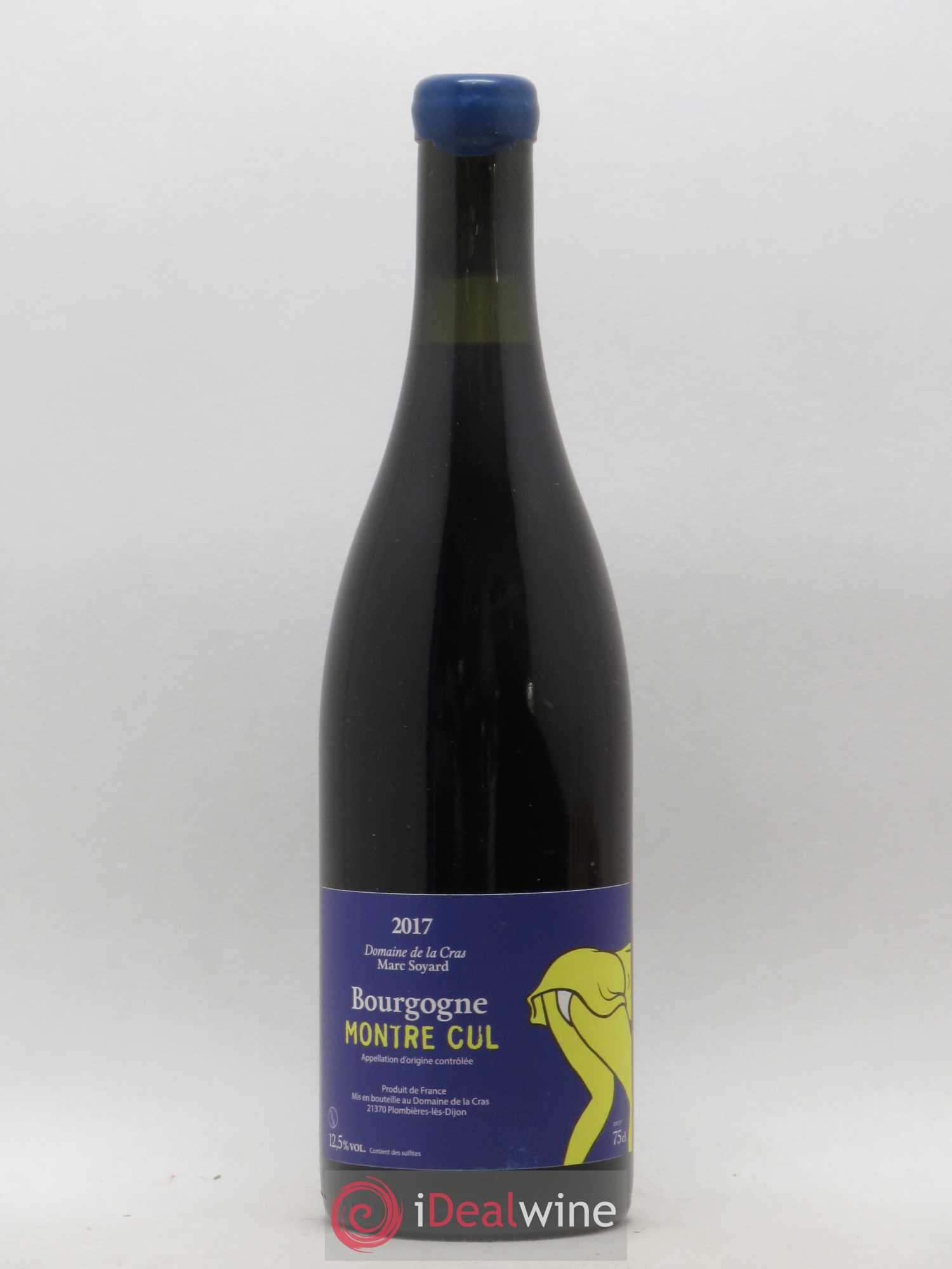 Bourgogne Montre Cul Domaine de La Cras (sans prix de réserve) 2017 - Posten von 1 Flasche - 0