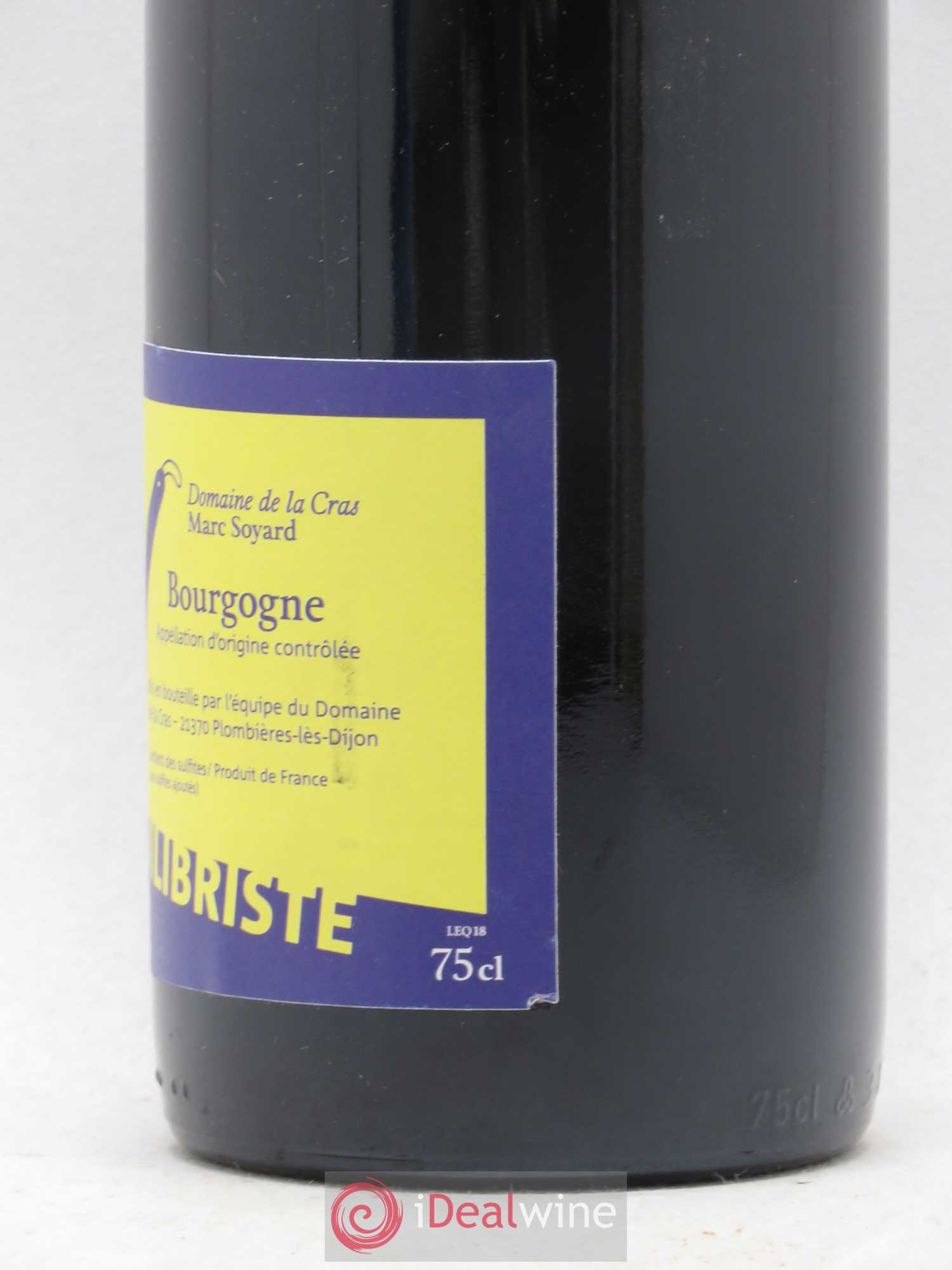 Bourgogne L'équilibriste Domaine de la Cras - Marc Soyard  (sans prix de réserve) 2018 - Lot de 1 bouteille - 1