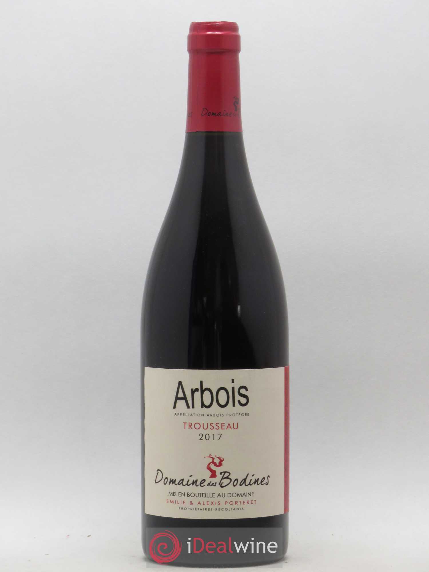 Arbois Trousseau Domaine des Bodines (sans prix de réserve) 2017 - Lot de 1 bouteille - 0