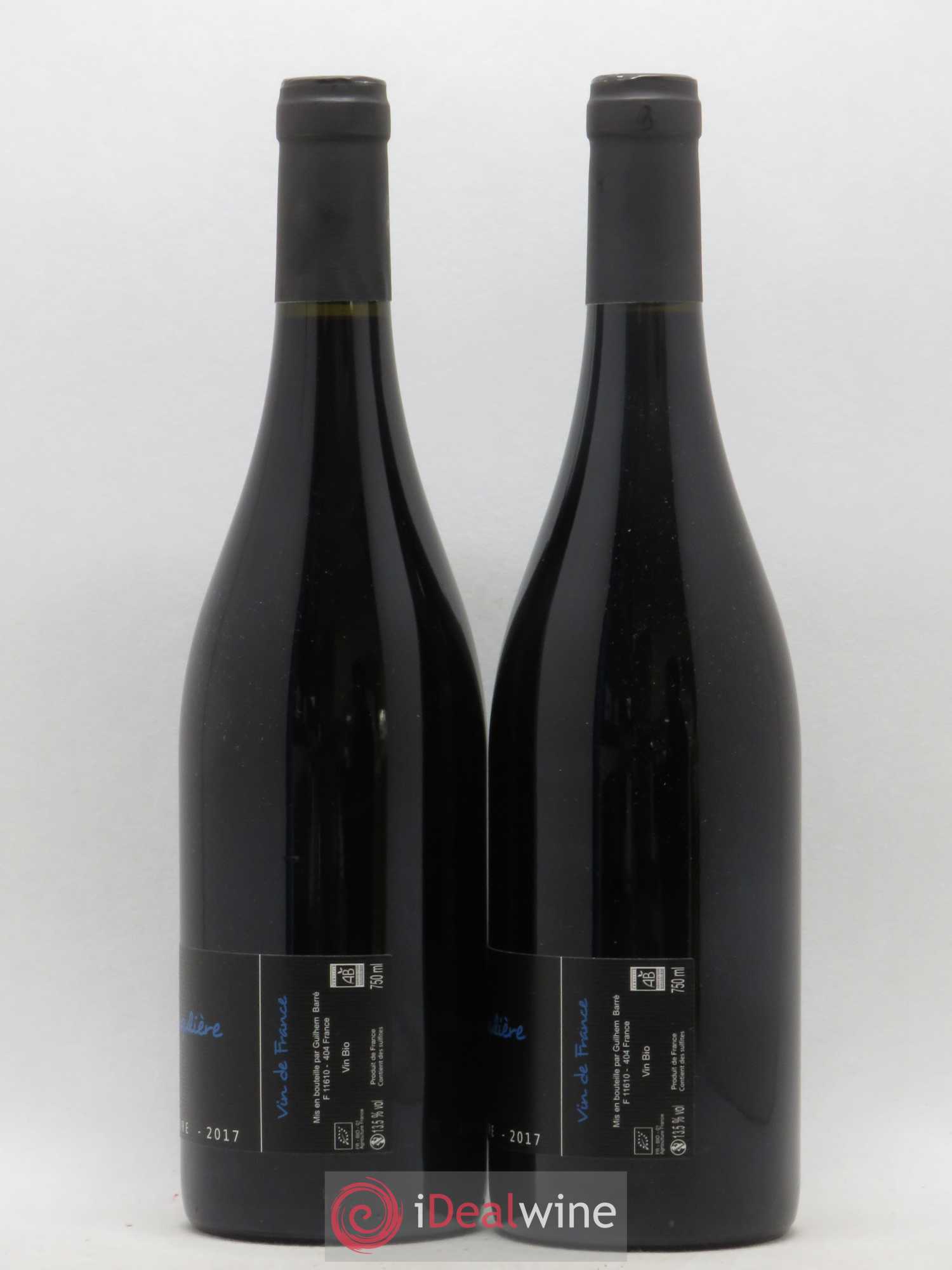 Vin de France Fantaisie Singuliere Guilhem Barre (sans prix de réserve) 2017 - Posten von 2 Flaschen - 1
