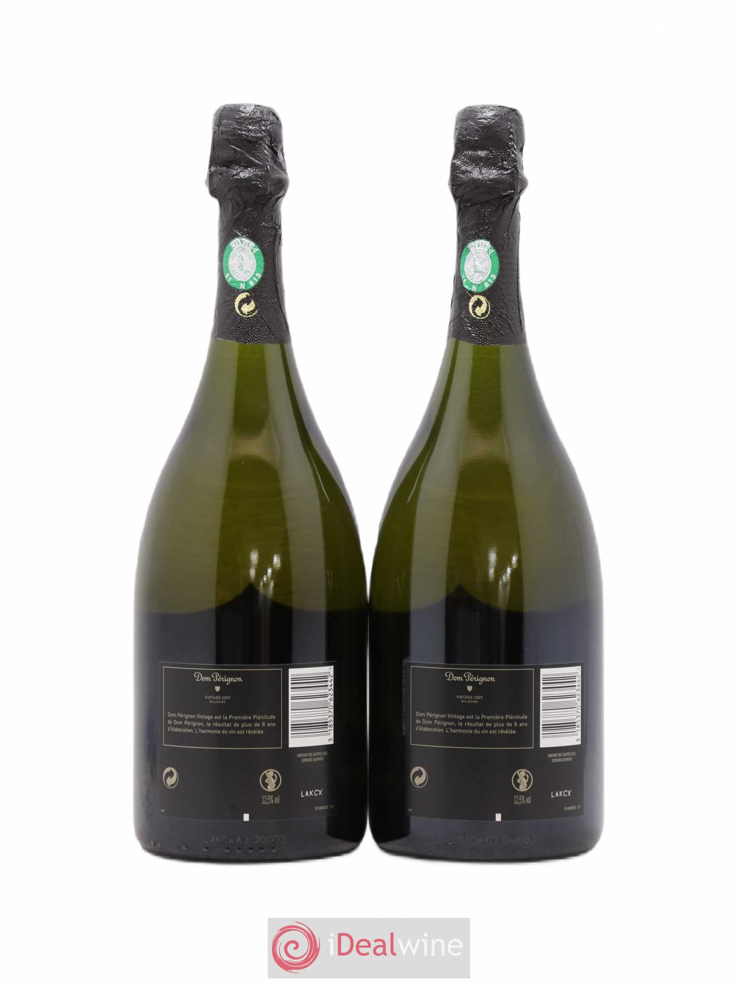 Brut Dom Pérignon 2009 - Lot de 2 bouteilles - 1