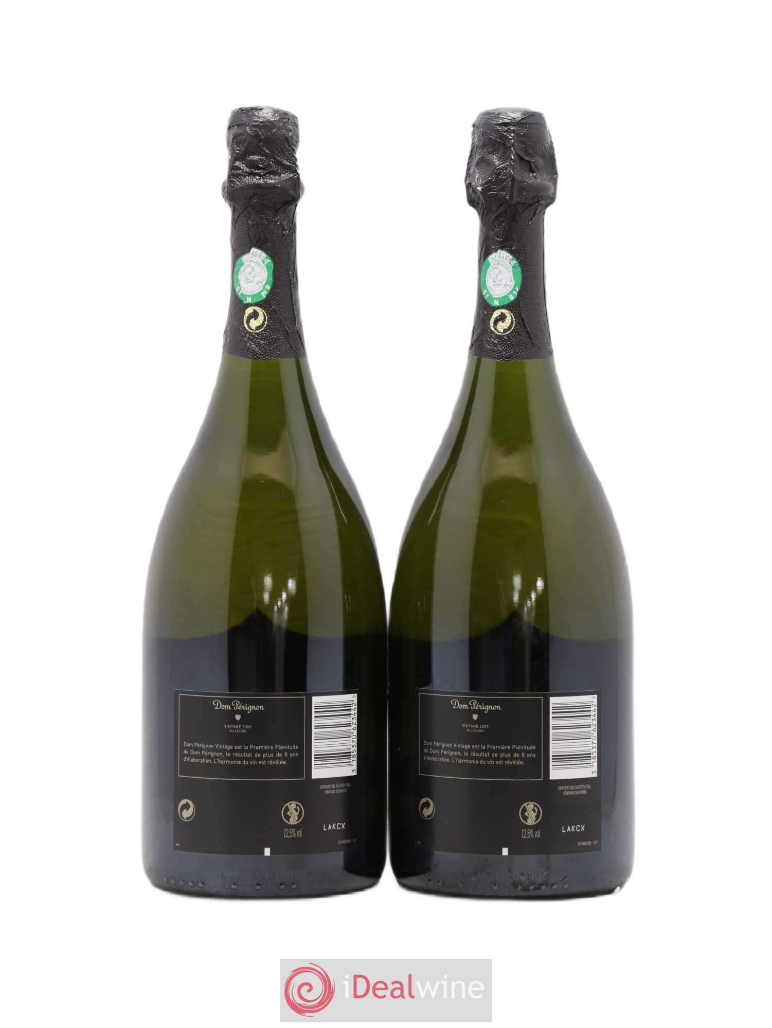Brut Dom Pérignon 2009 - Lot de 2 bouteilles - 1