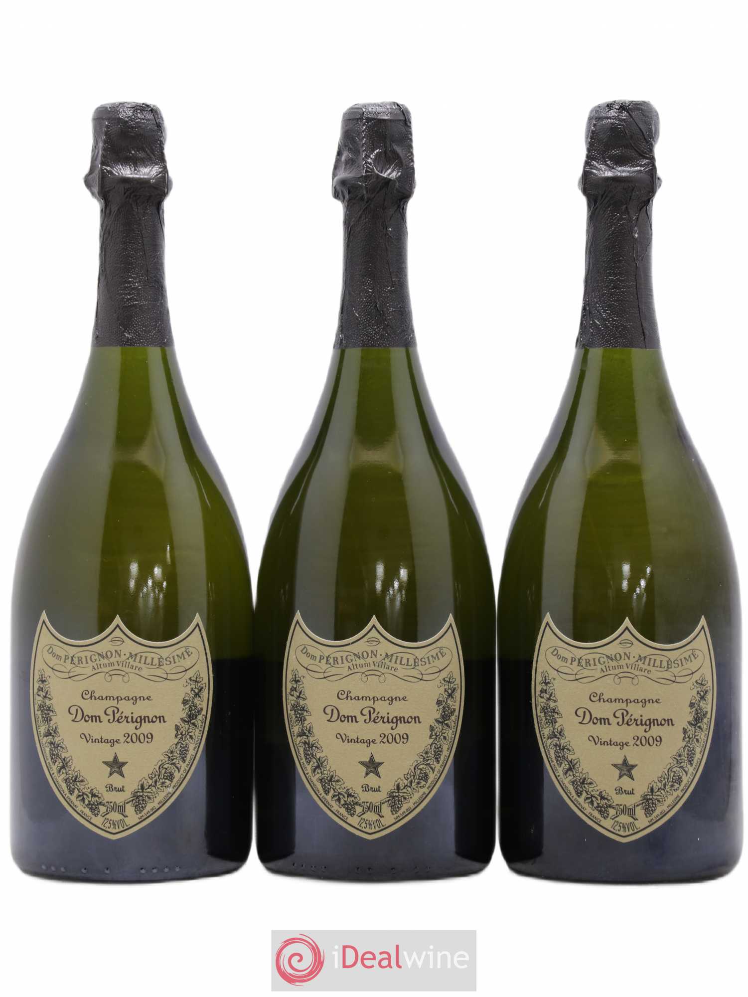 Brut Dom Pérignon 2009 - Lot de 3 bouteilles - 0