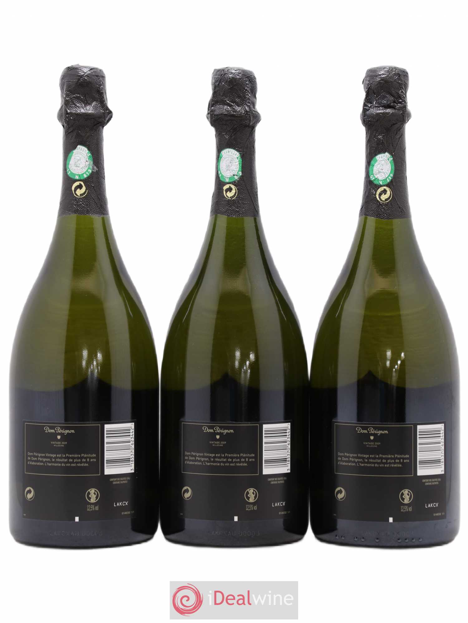 Brut Dom Pérignon 2009 - Lot de 3 bouteilles - 1